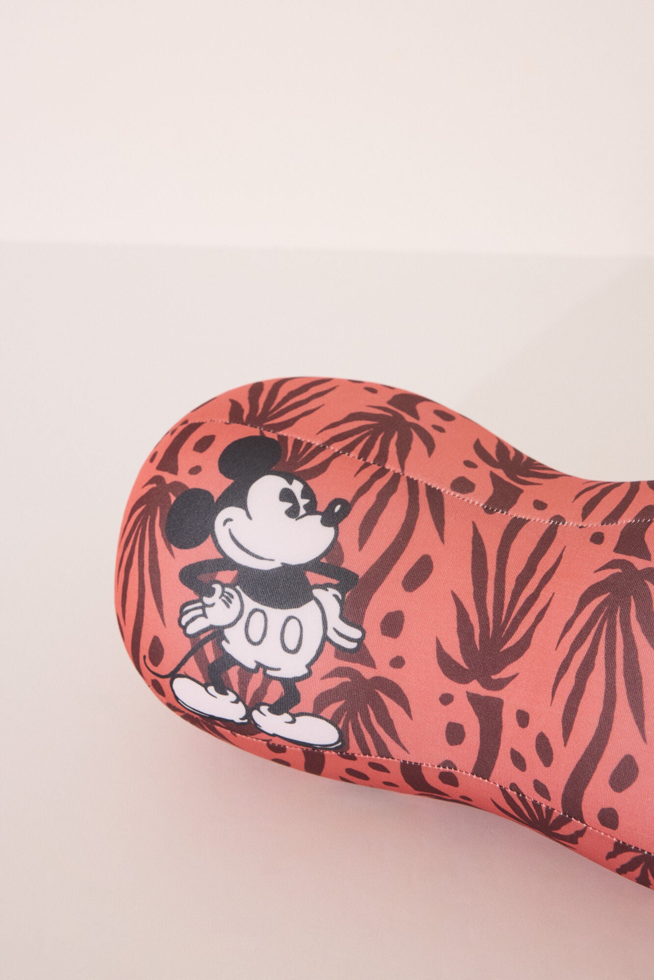 Mickey Mouse print beach cushion