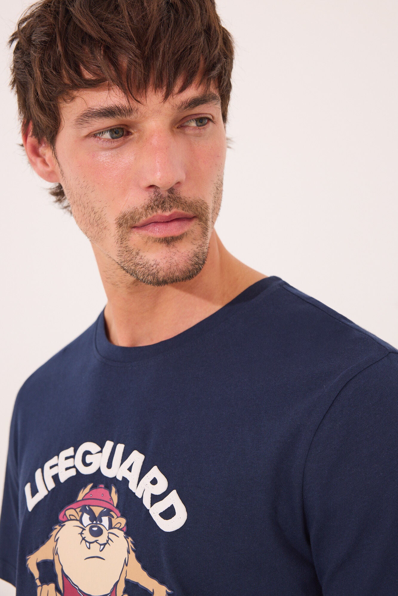 Taz blue short cotton pyjamas