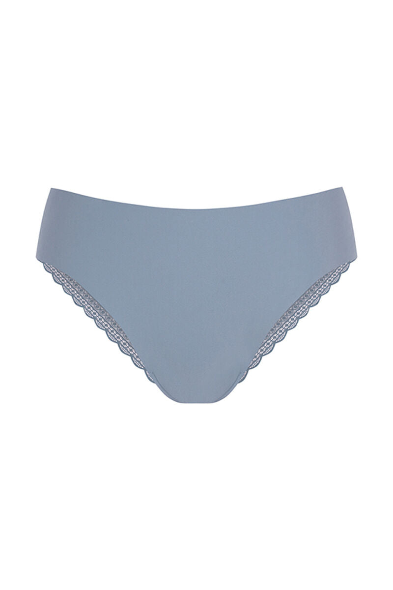 Clean Cut Classic Lace Blue Brief