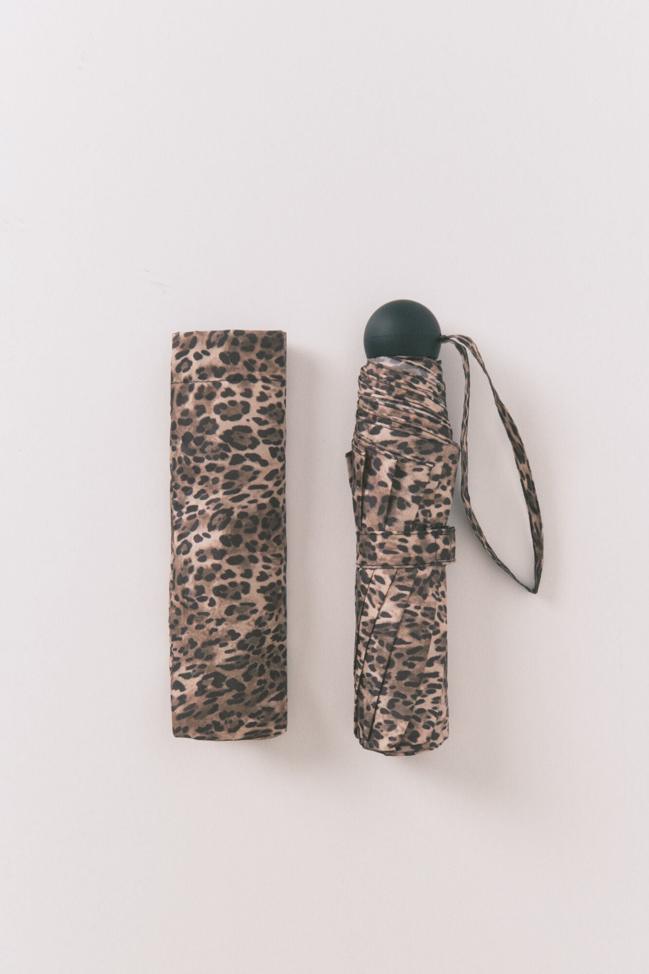 Animal print foldable umbrella