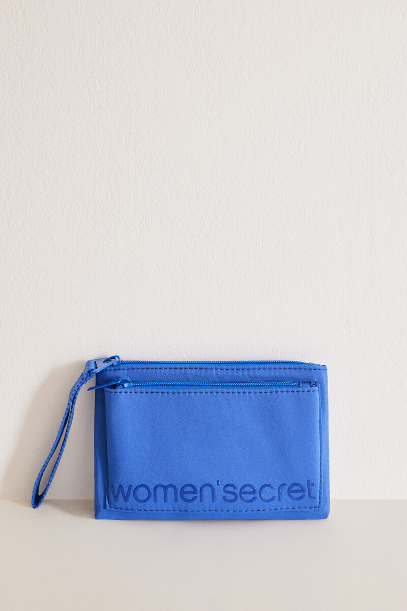 Small blue purse