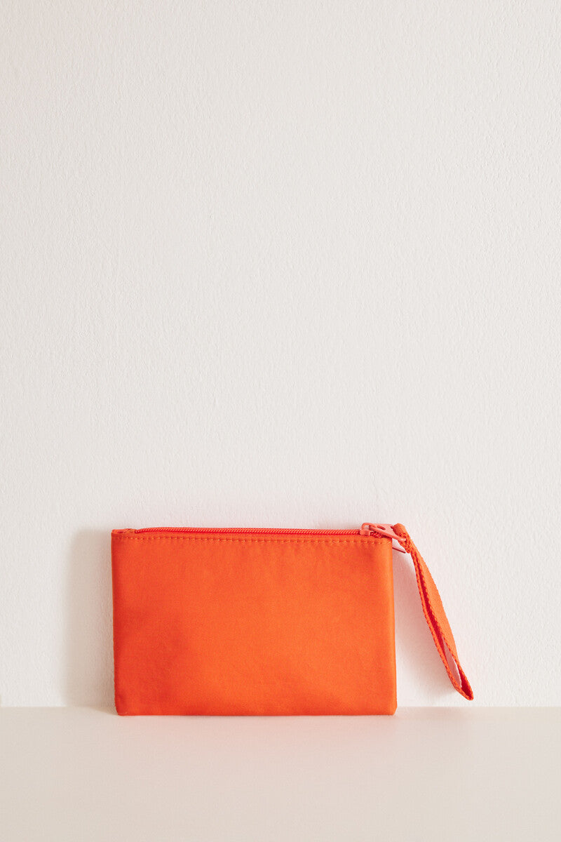 Small orange purse