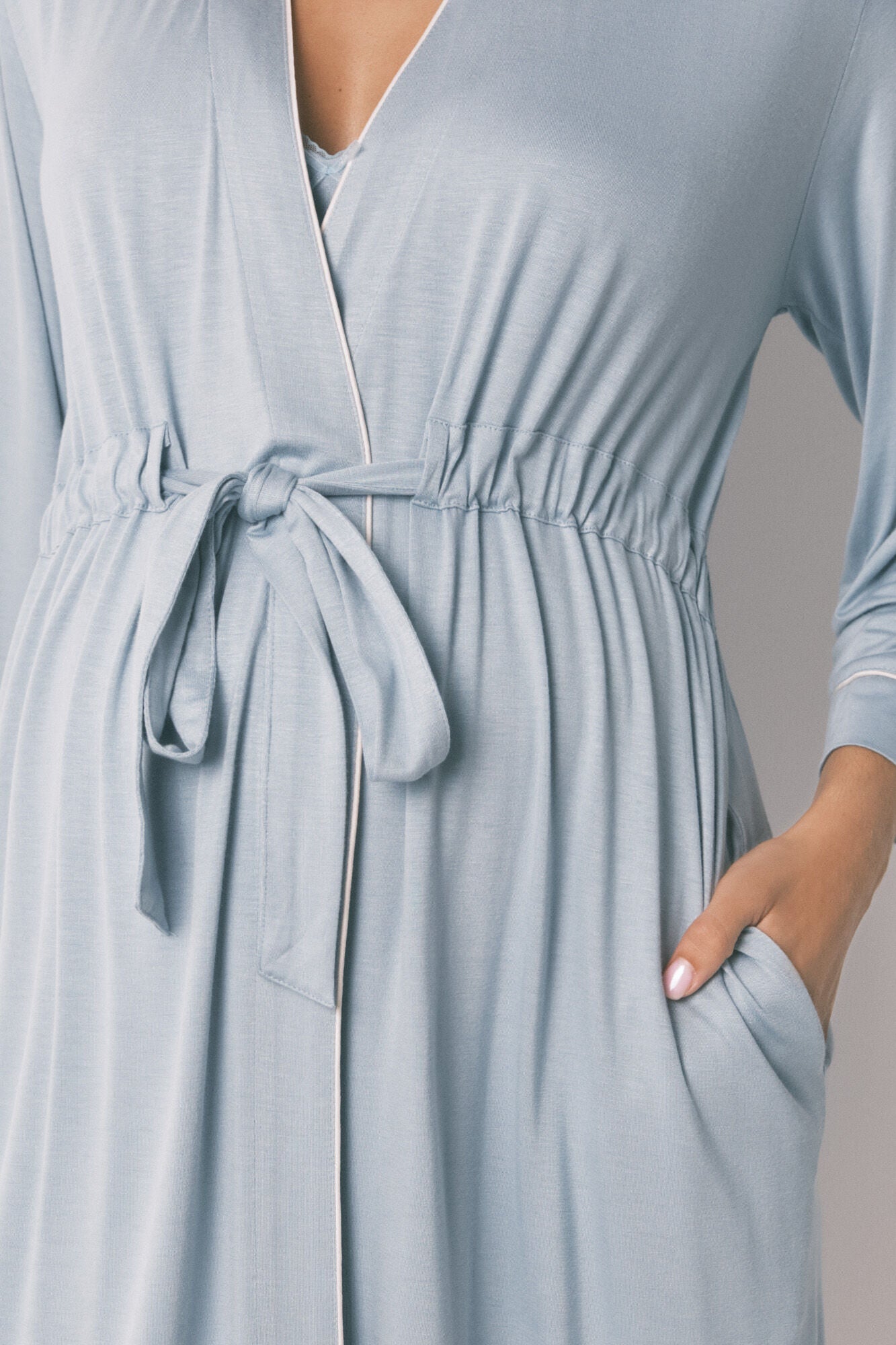 Robe "maternity" gown