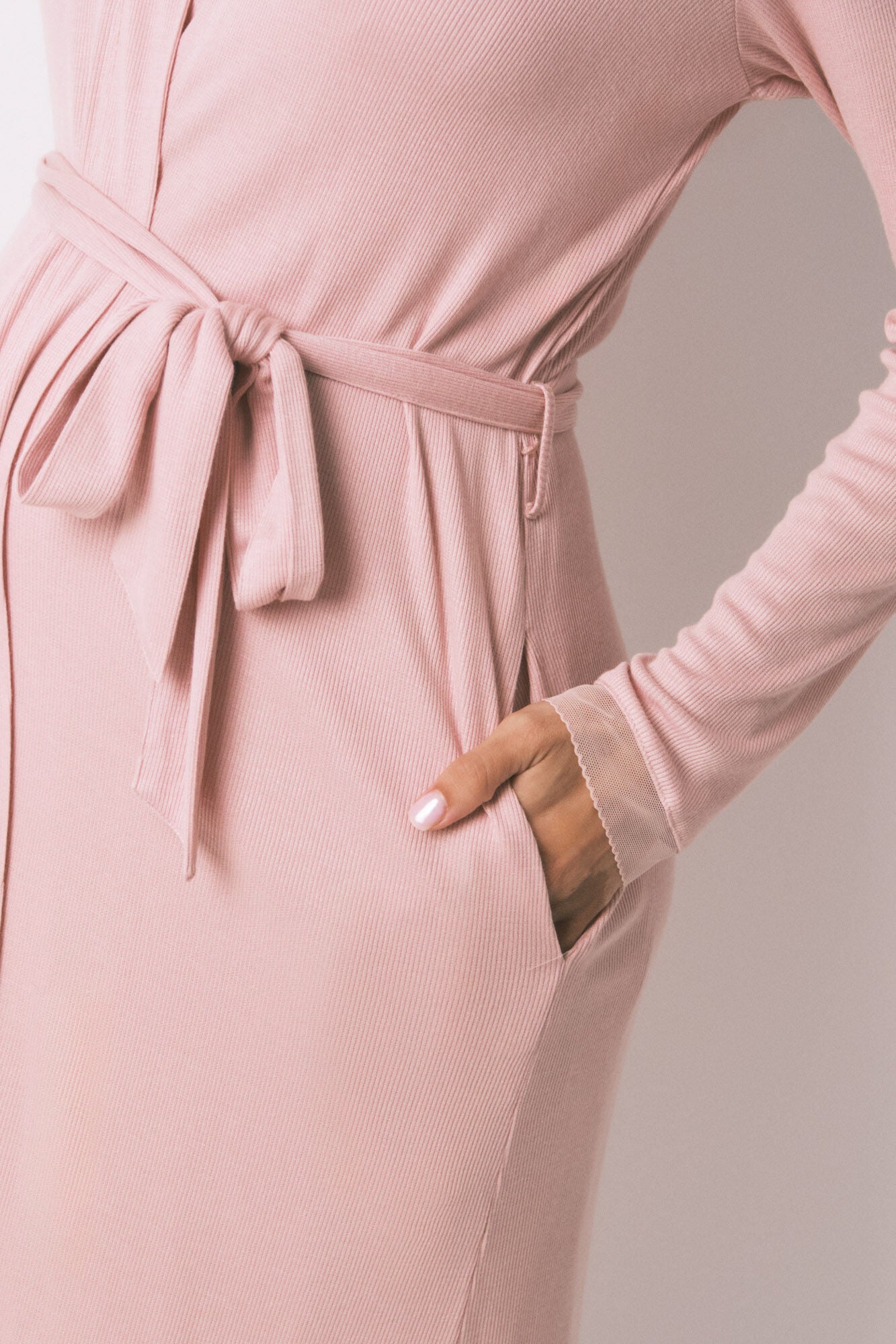 Robe "maternity" gown