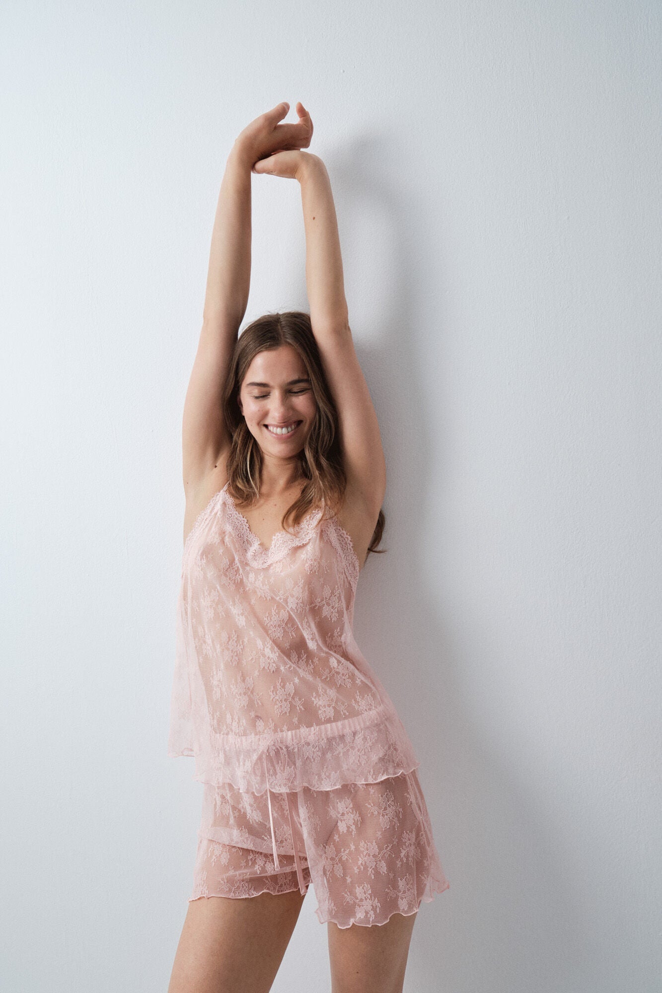 STRAPS SHORT PANT PYJAMA