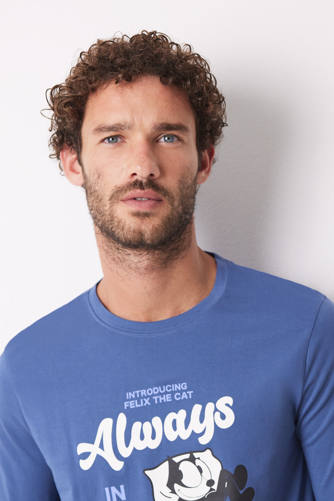 Men's long 100% cotton Felix pyjamas