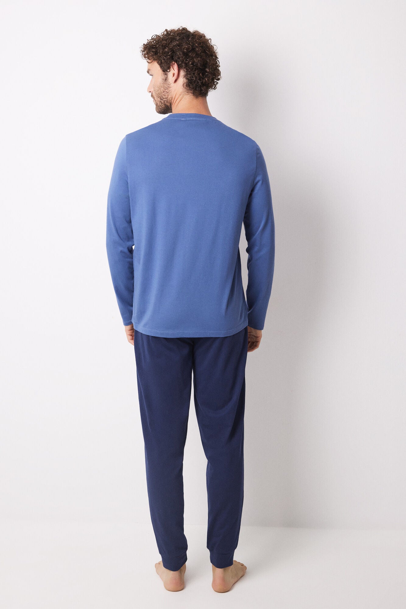 Men's long 100% cotton Felix pyjamas