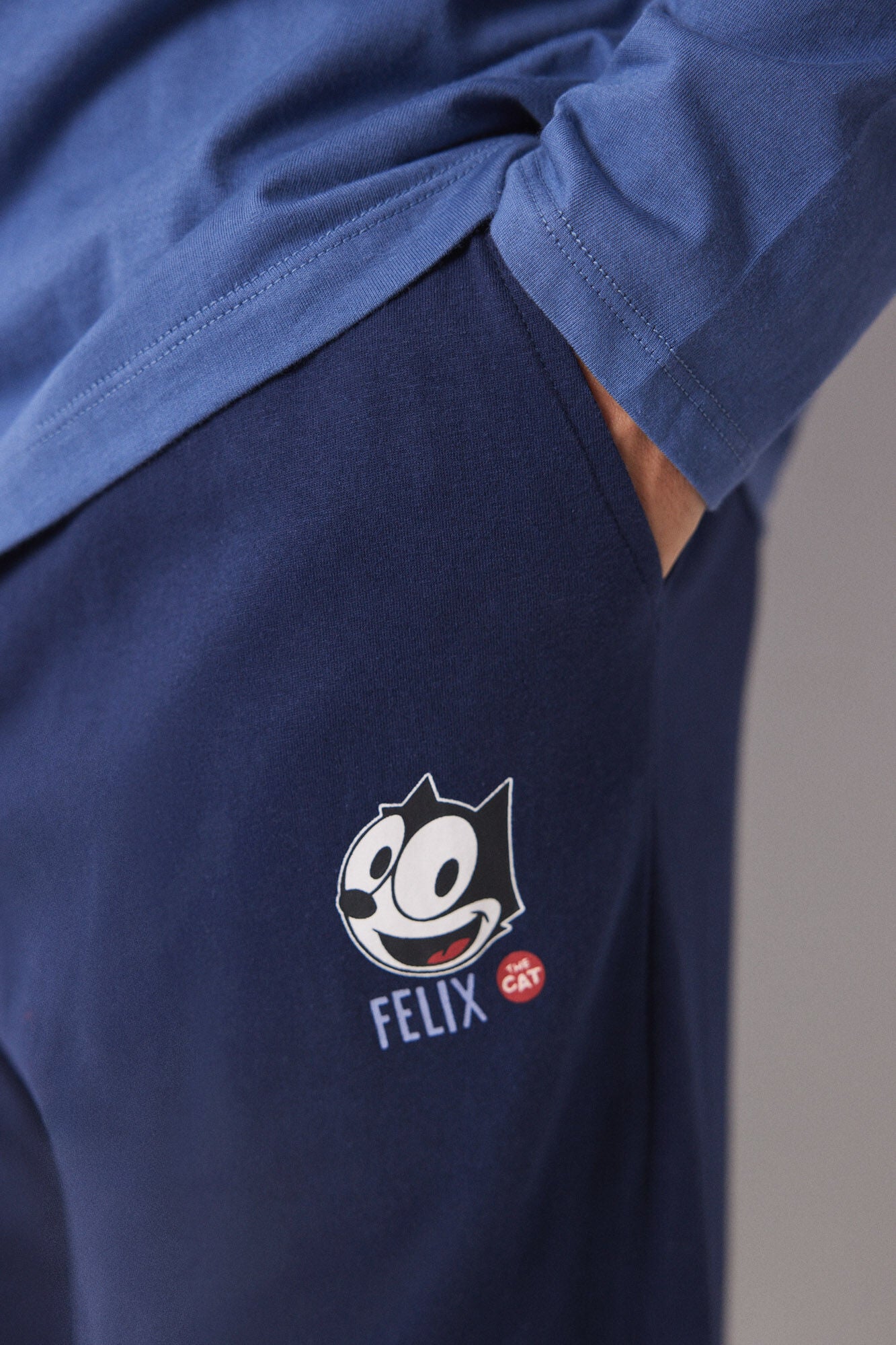 Men's long 100% cotton Felix pyjamas