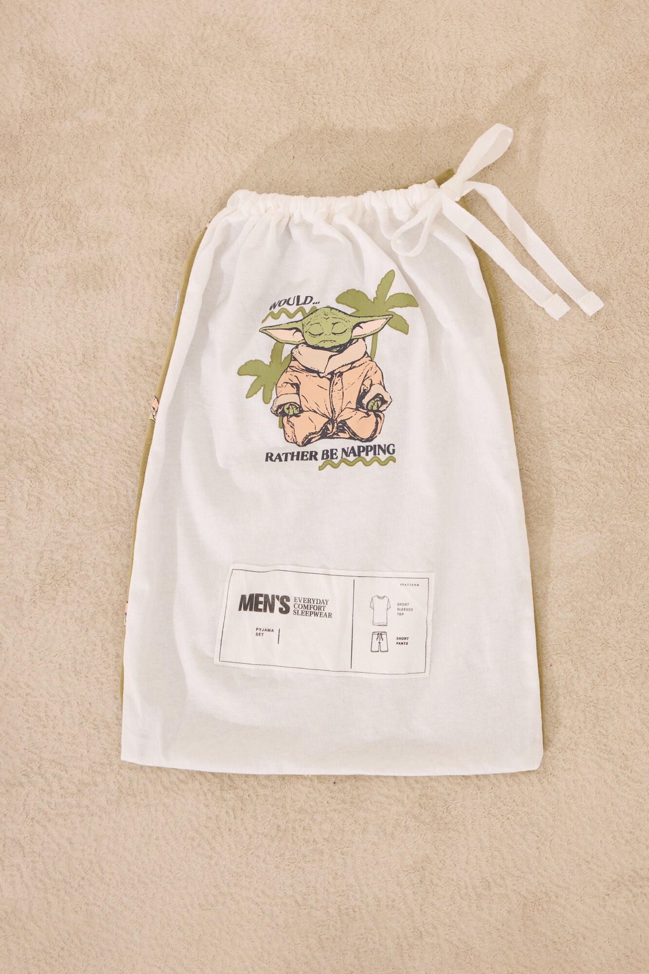 Yoda short pyjamas