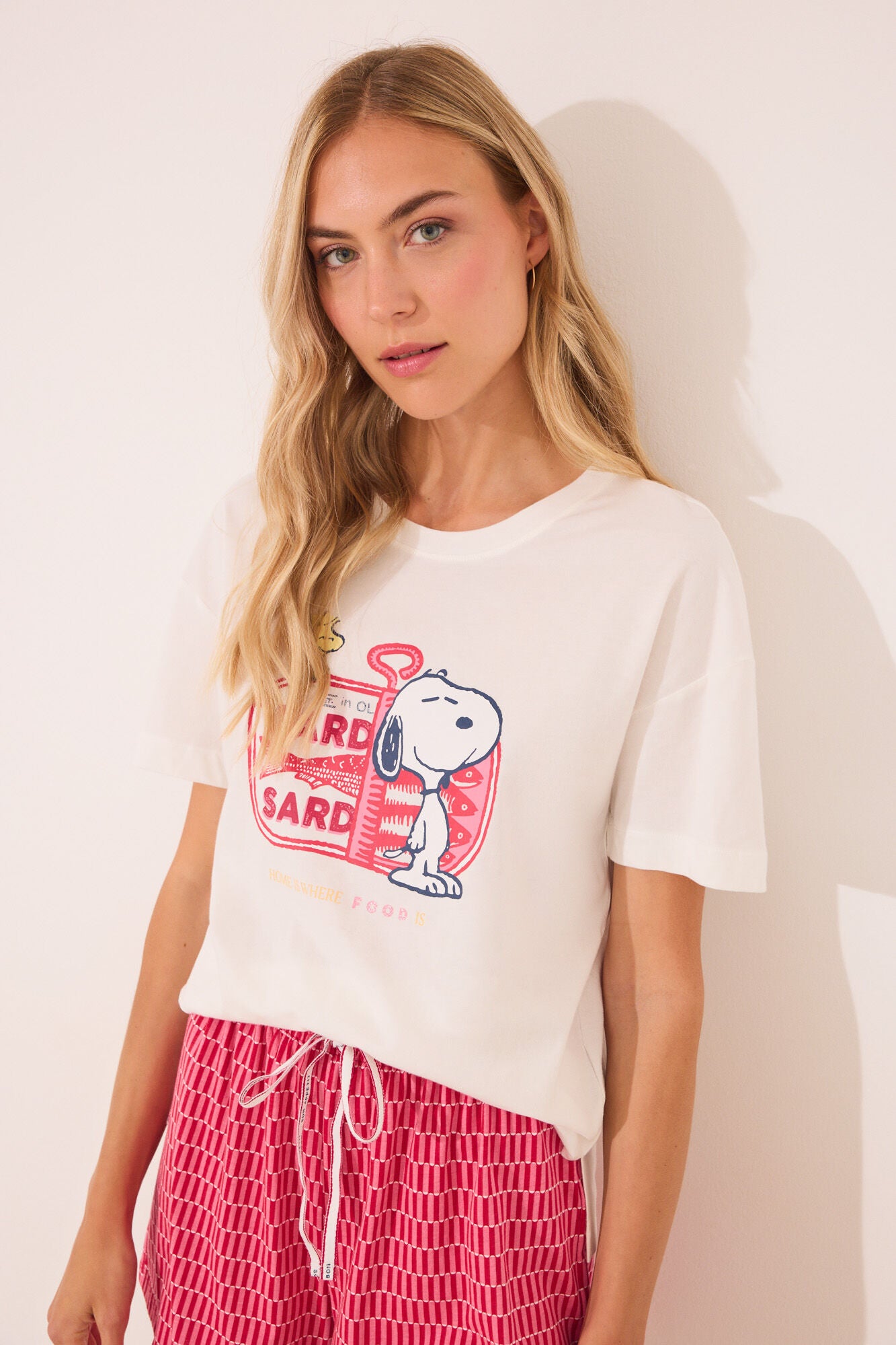 Snoopy red short pyjamas