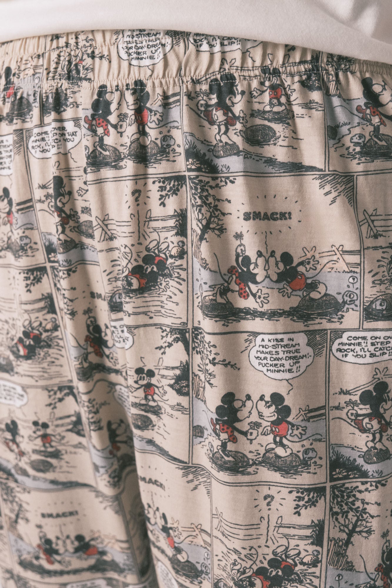 Mickey Mouse soft knit long pajamas