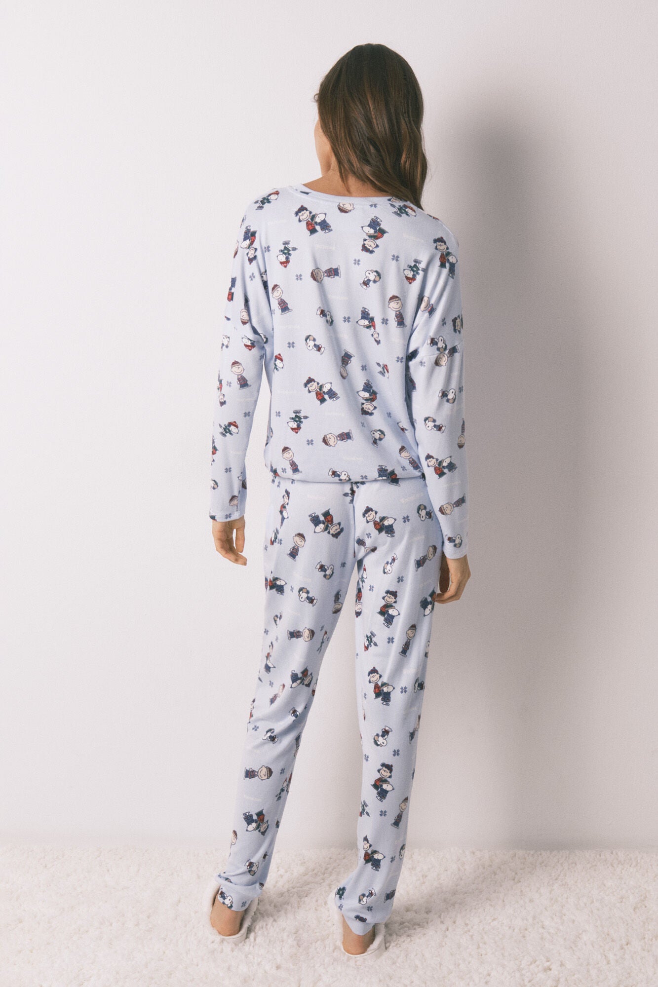 Super soft Snoopy long pajamas