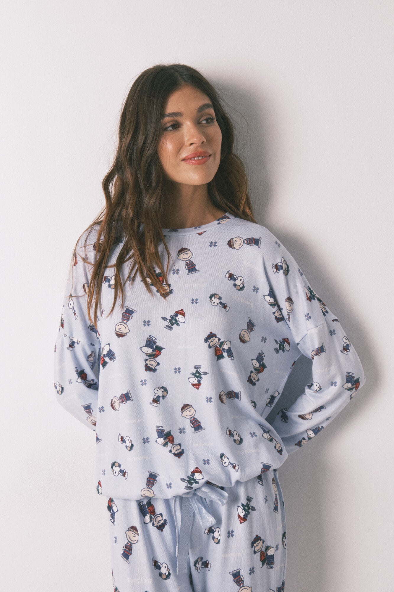 Super soft Snoopy long pajamas