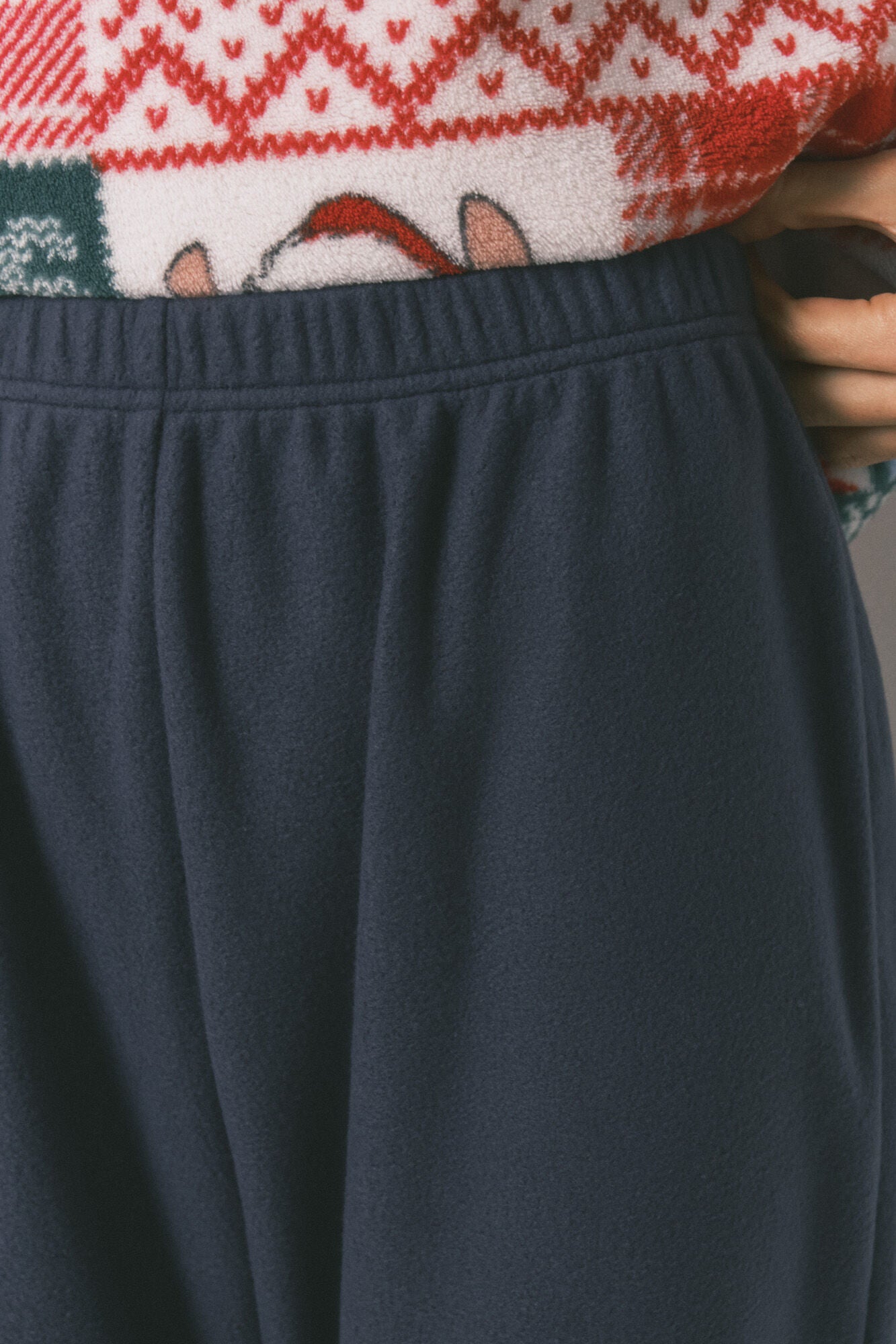 Fleece fabric pyjamas