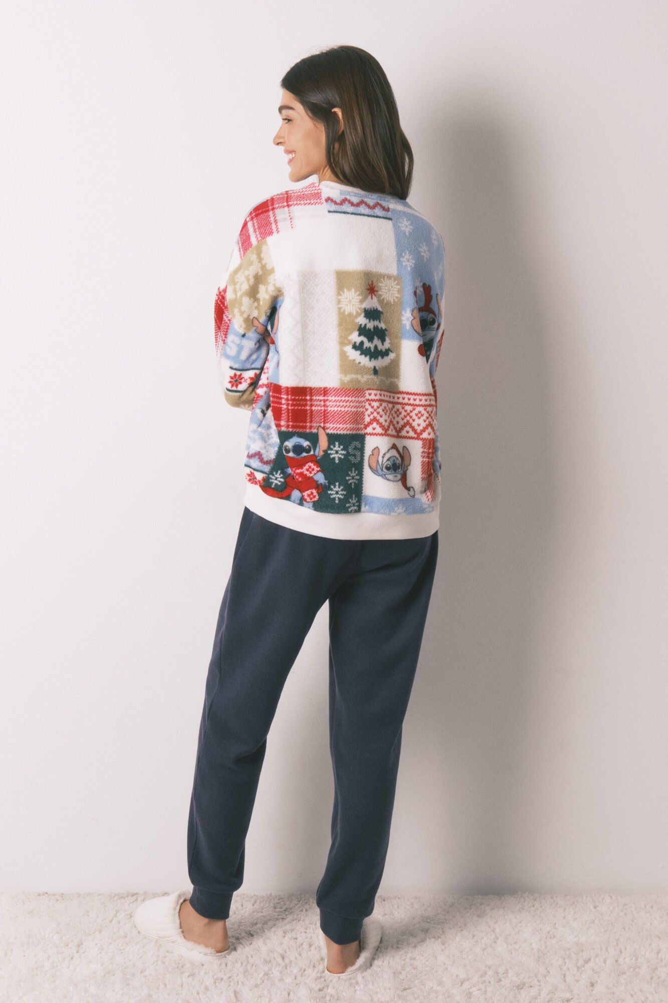 Fleece fabric pyjamas