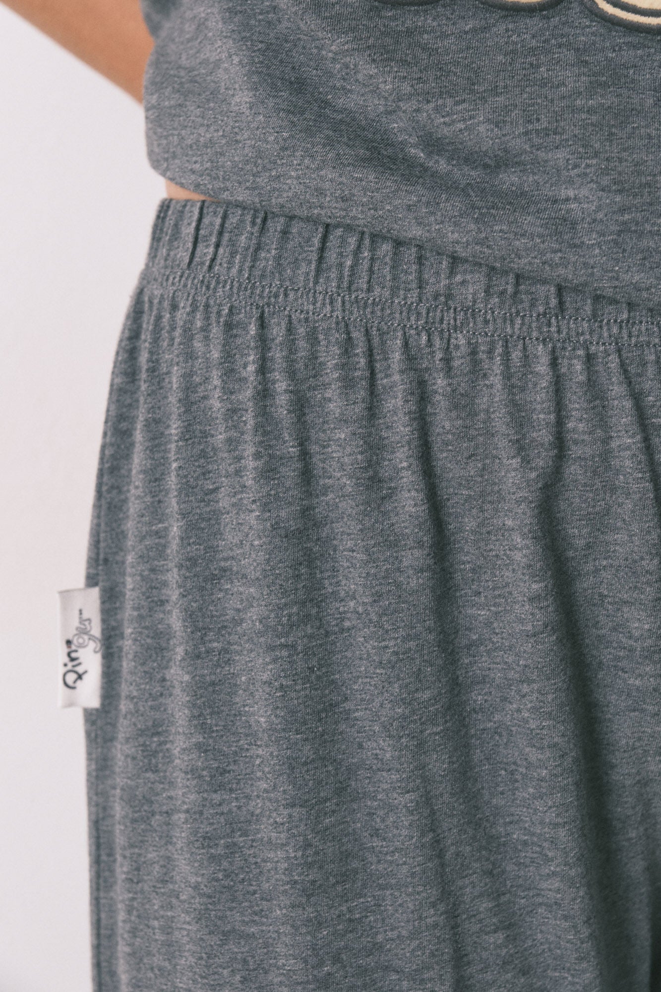 Pingu long 100% cotton grey pajamas