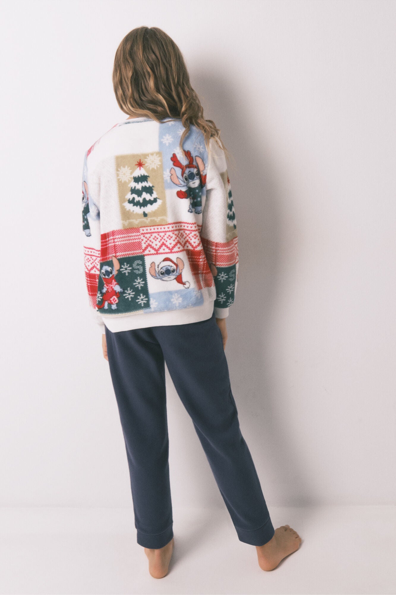 Stitch children 'fleece fabric pyjamas