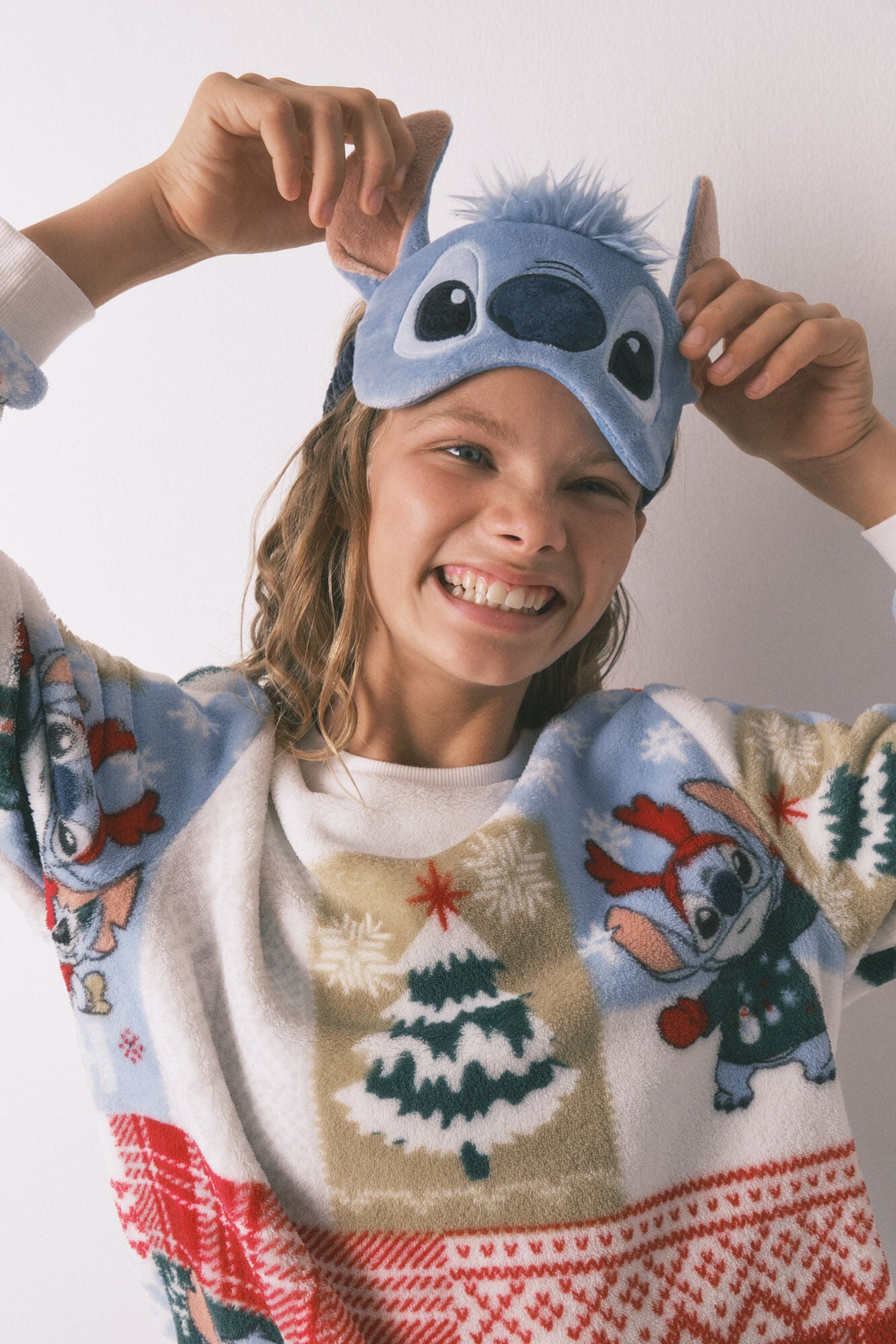 Stitch children 'fleece fabric pyjamas