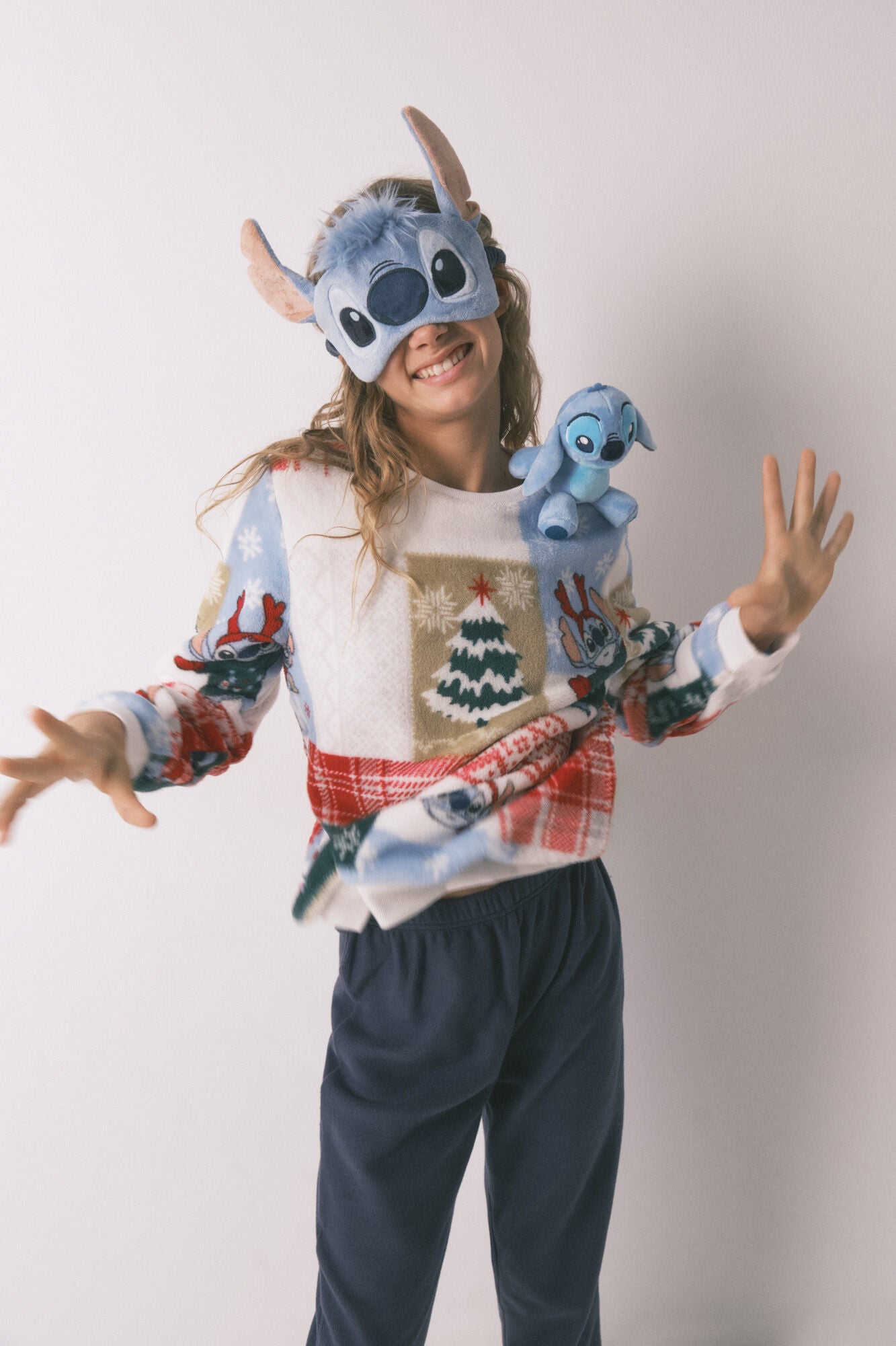 Stitch children 'fleece fabric pyjamas
