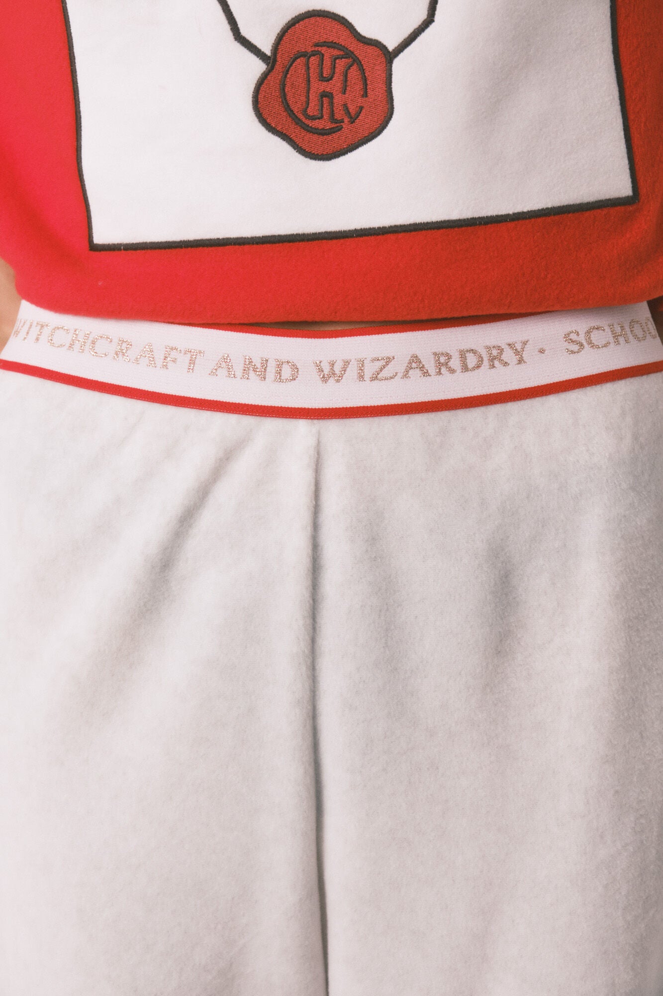 Long soft fleece pajamas with Harry Potter print