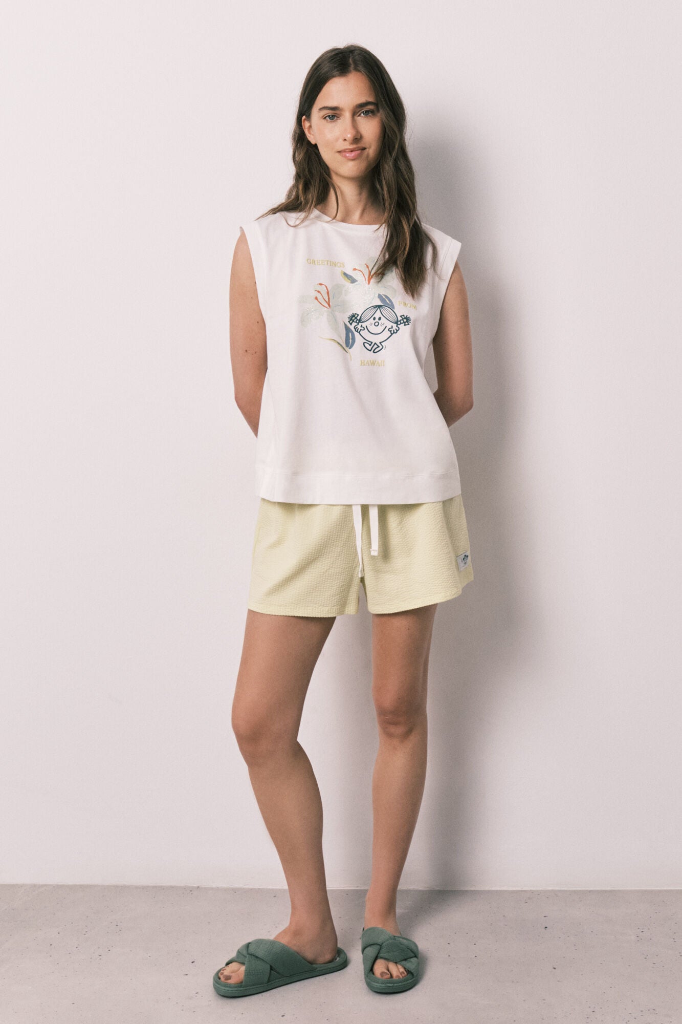 Little Missª Sleeveless Short Pyjamas
