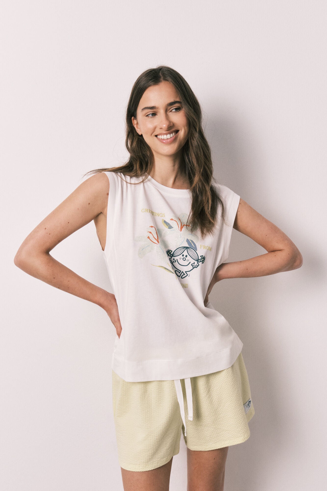 Little Missª Sleeveless Short Pyjamas