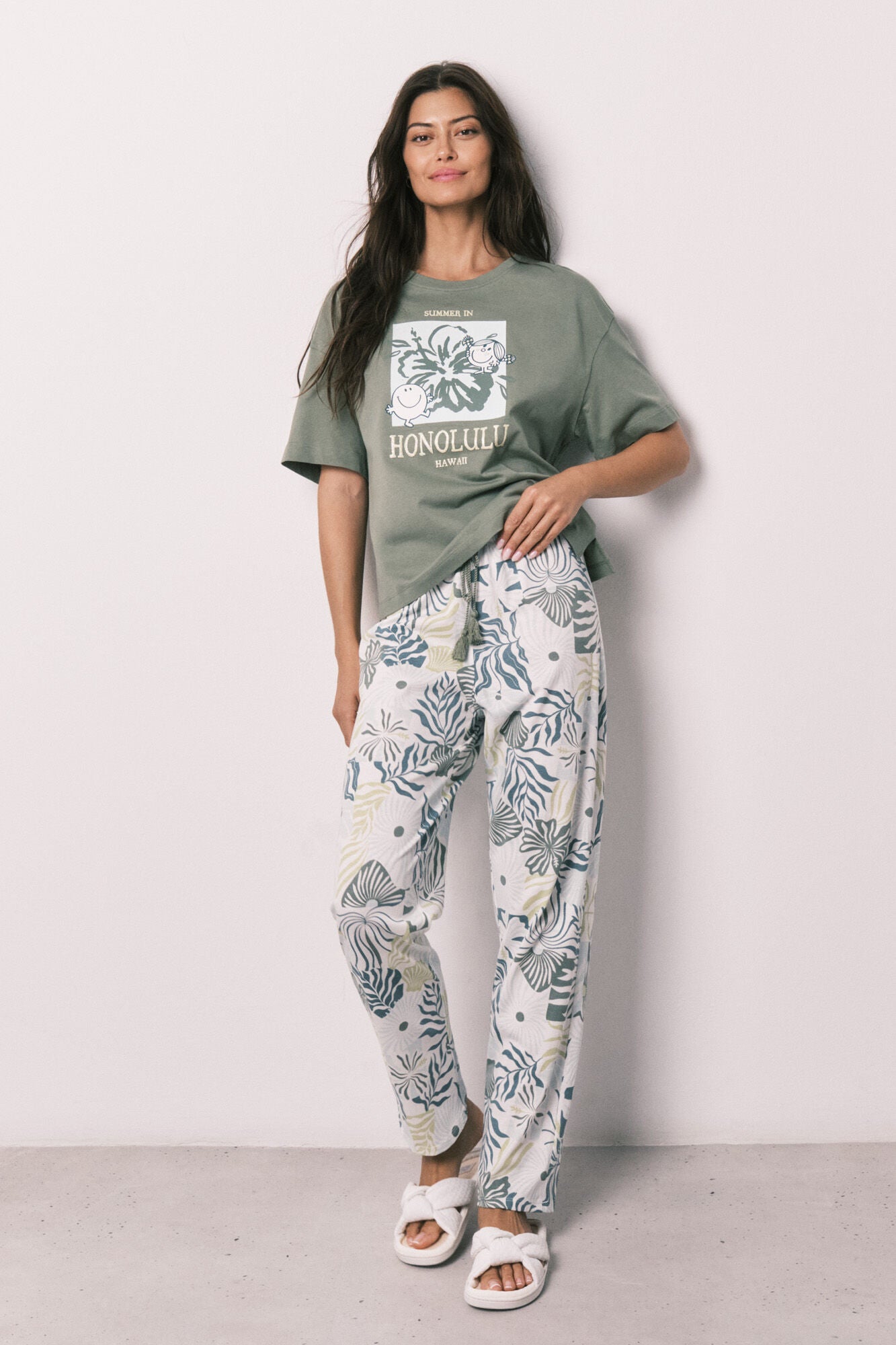 Little Missª Long Short Sleeve Pyjamas