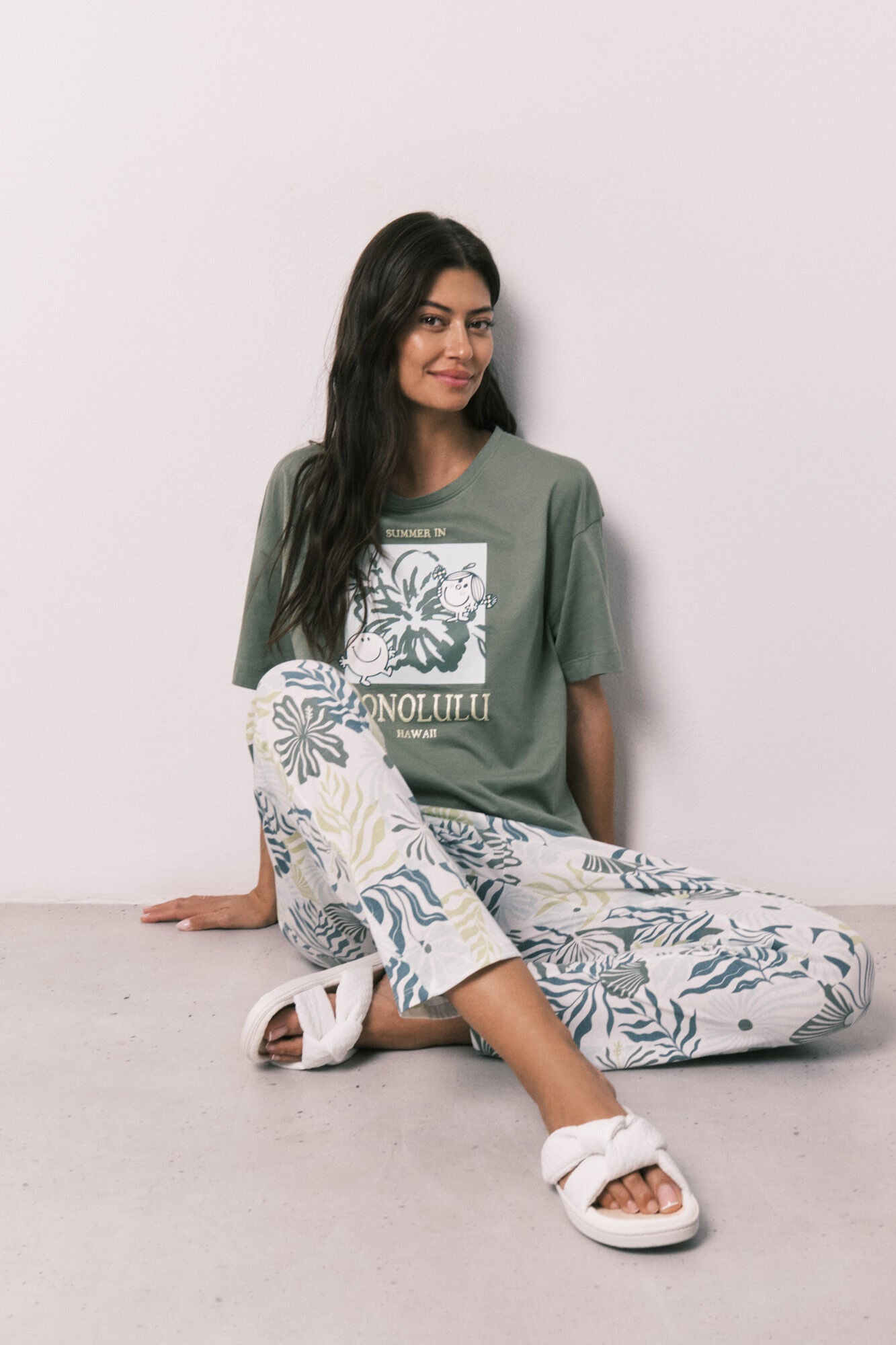 Little Missª Long Short Sleeve Pyjamas