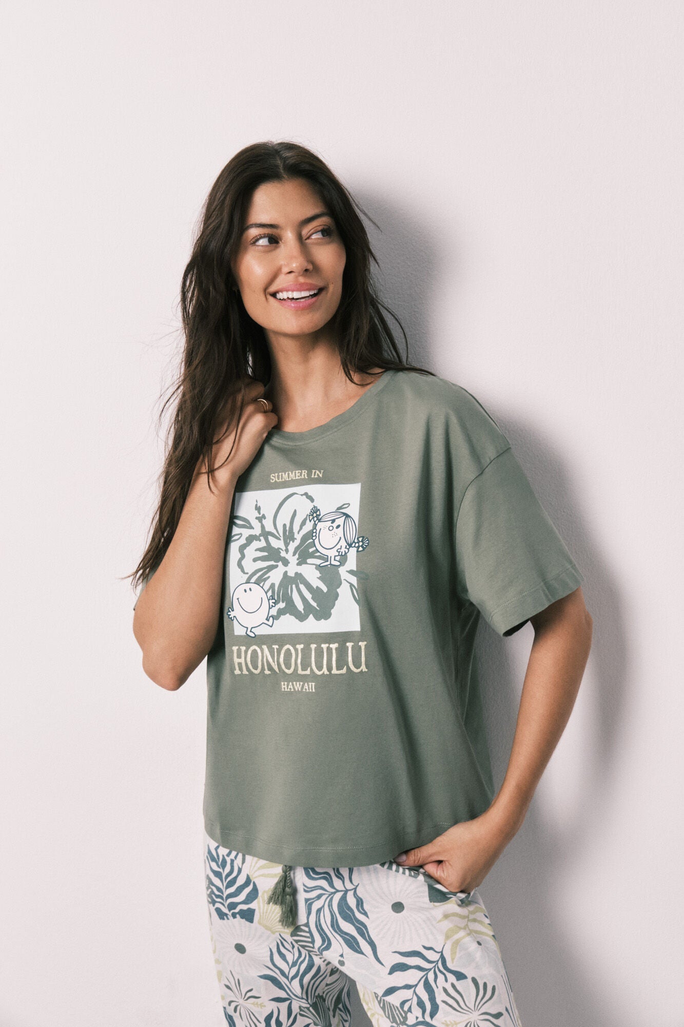 Little Missª Long Short Sleeve Pyjamas