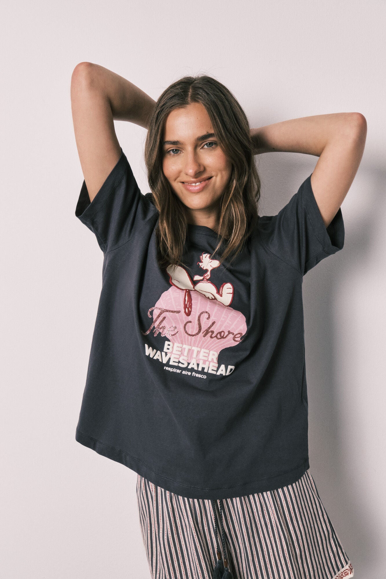 Snoopy cotton short pyjamas