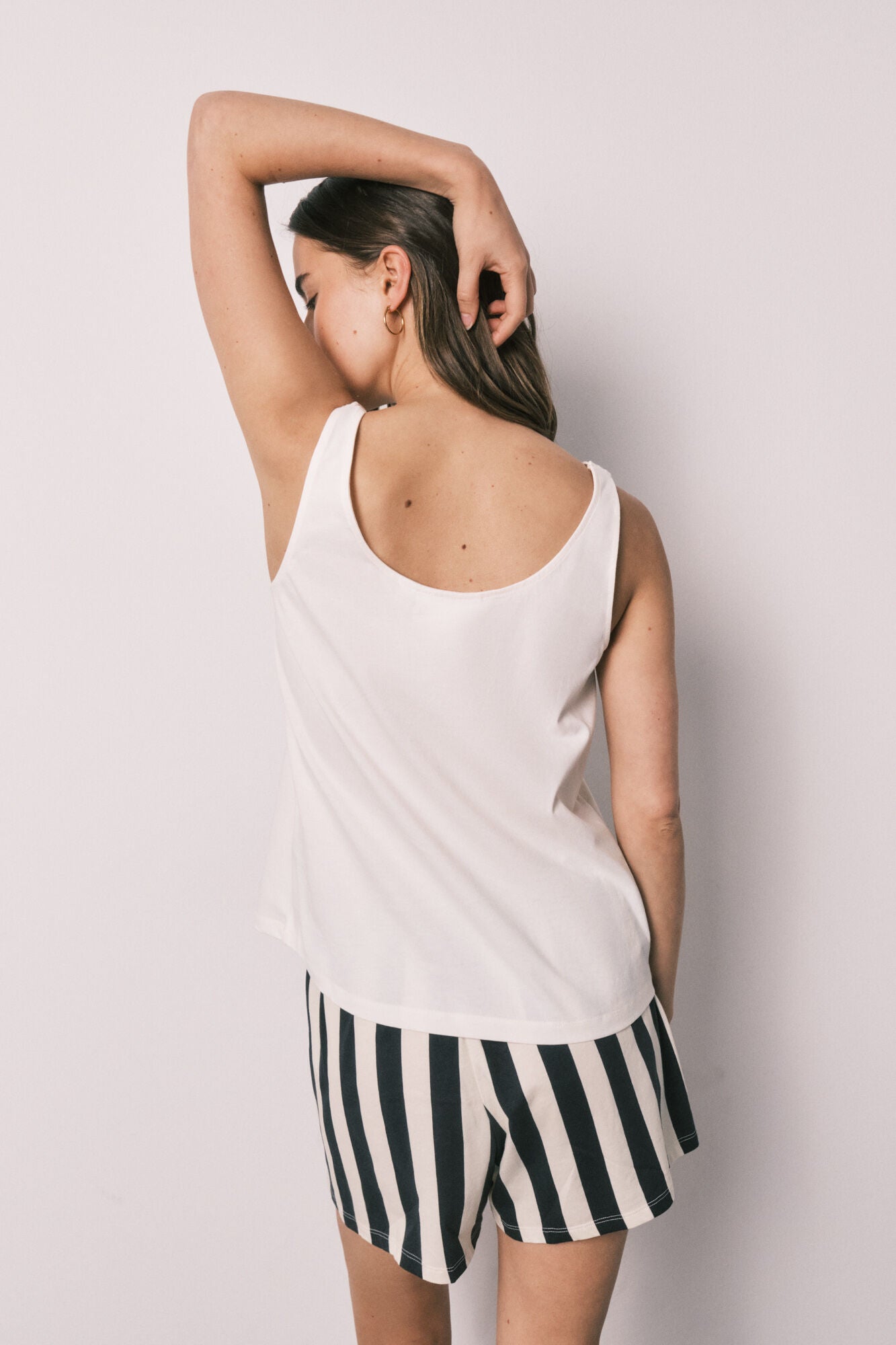 Stitch cotton short pyjamas