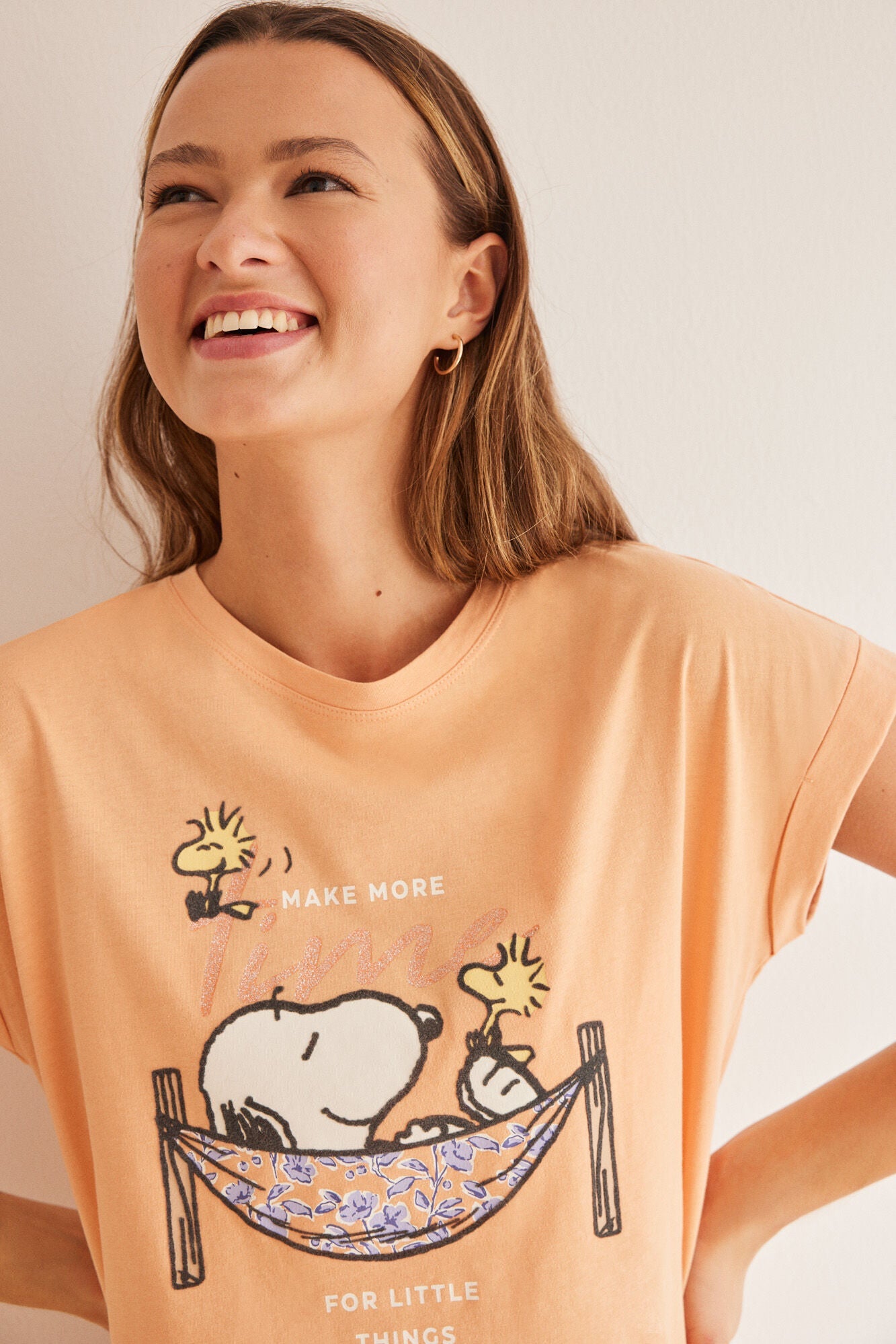 Short 100% cotton Snoopy pajamas