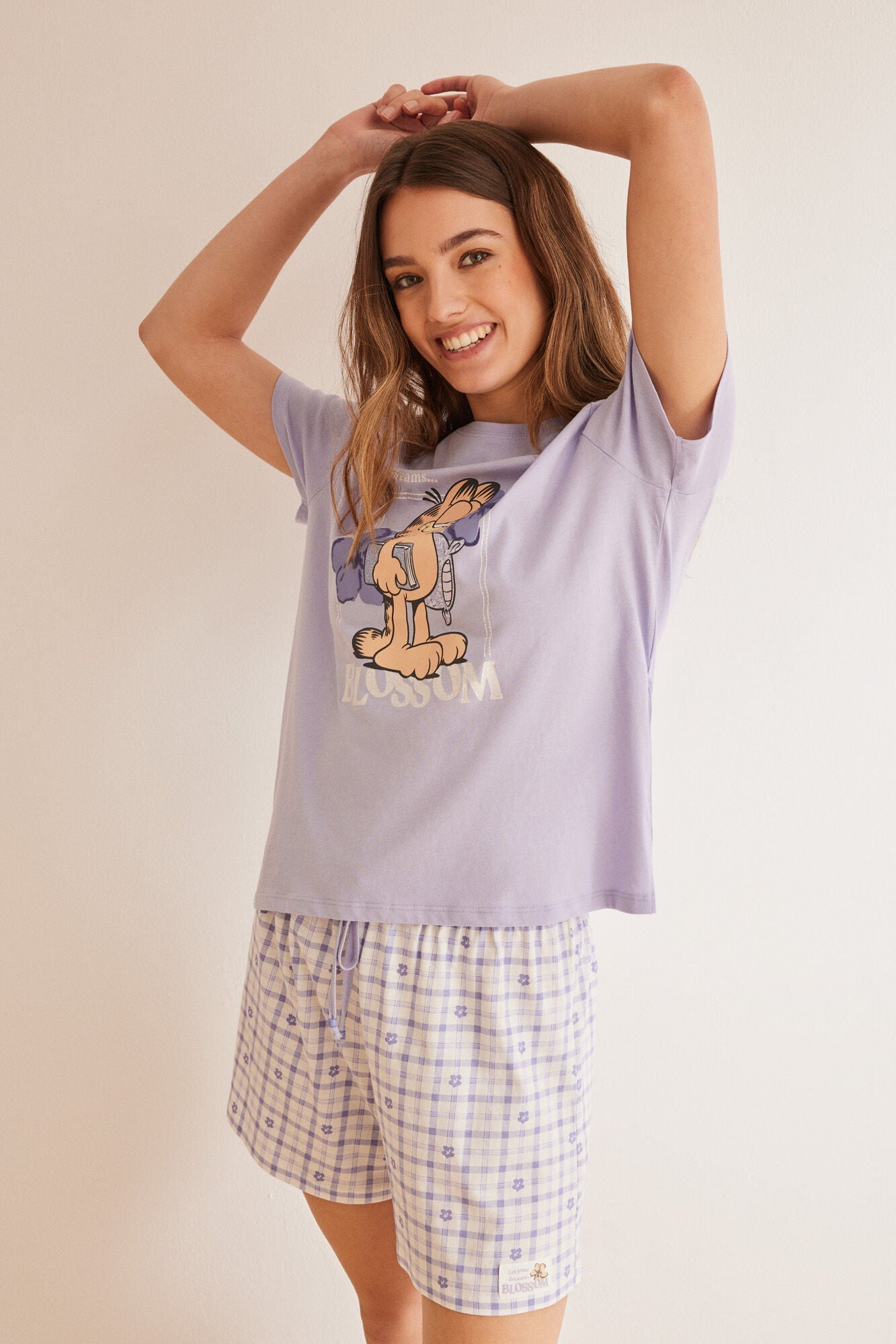 Garfield short 100% cotton pajamas
