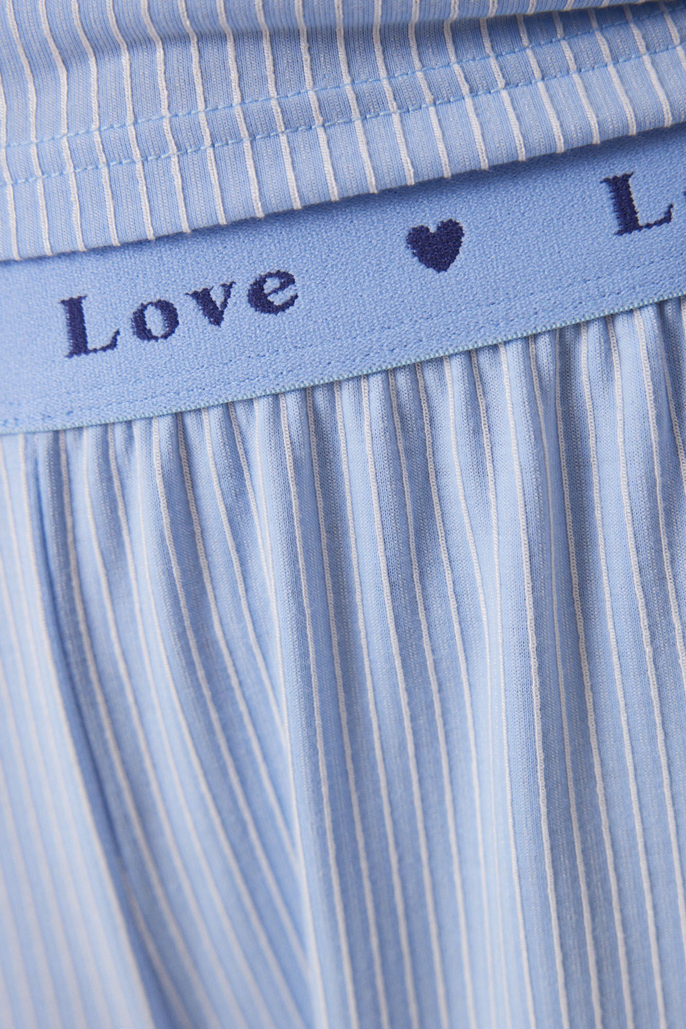 Snoopy ribbed texture long pajamas