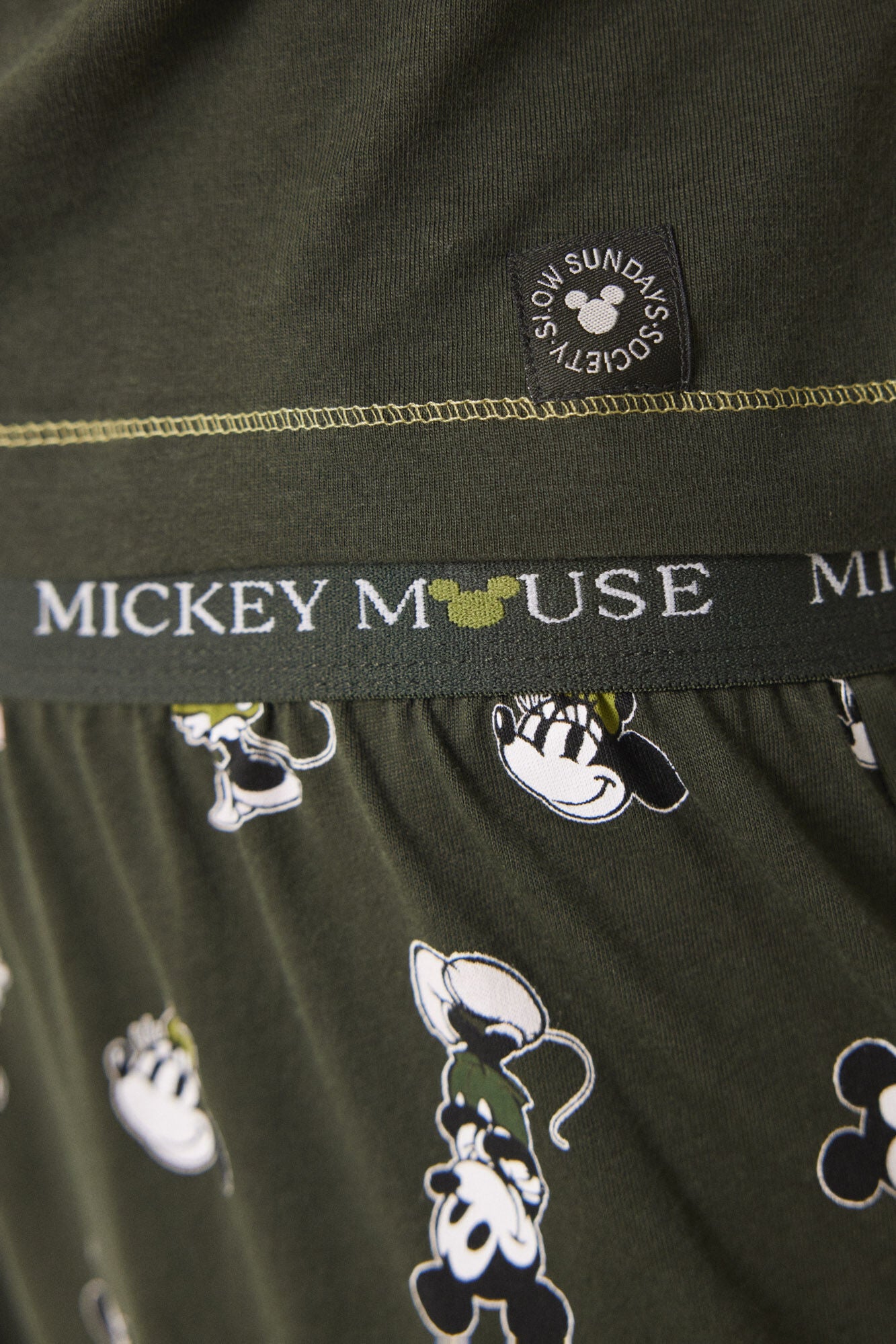Mickey & Minnie long cotton pajamas
