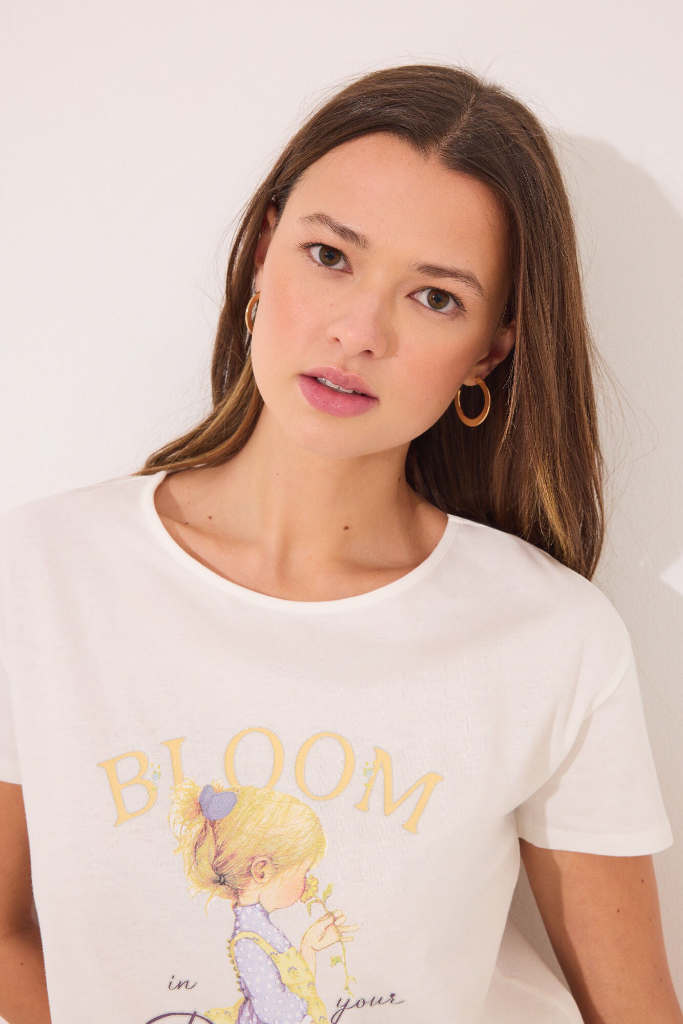 100% cotton short pyjamas with "Holly Hobbie" print