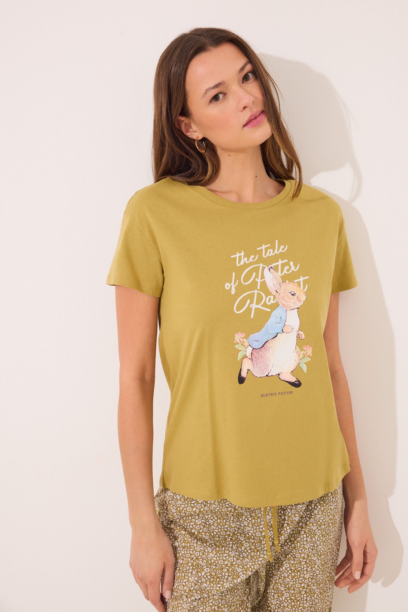 Capri pyjamas 100% cotton print "Peter Rabbit"