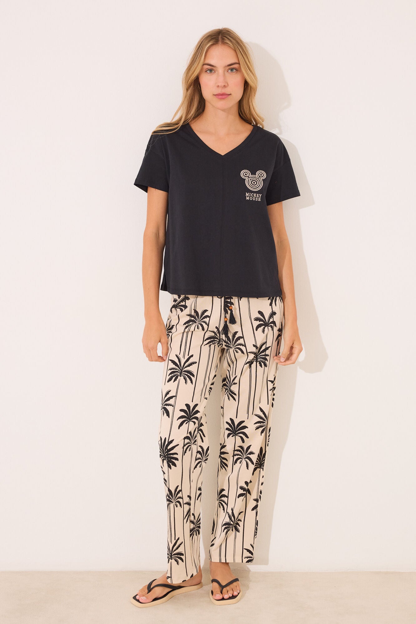 Mickey Mouse print pyjama
