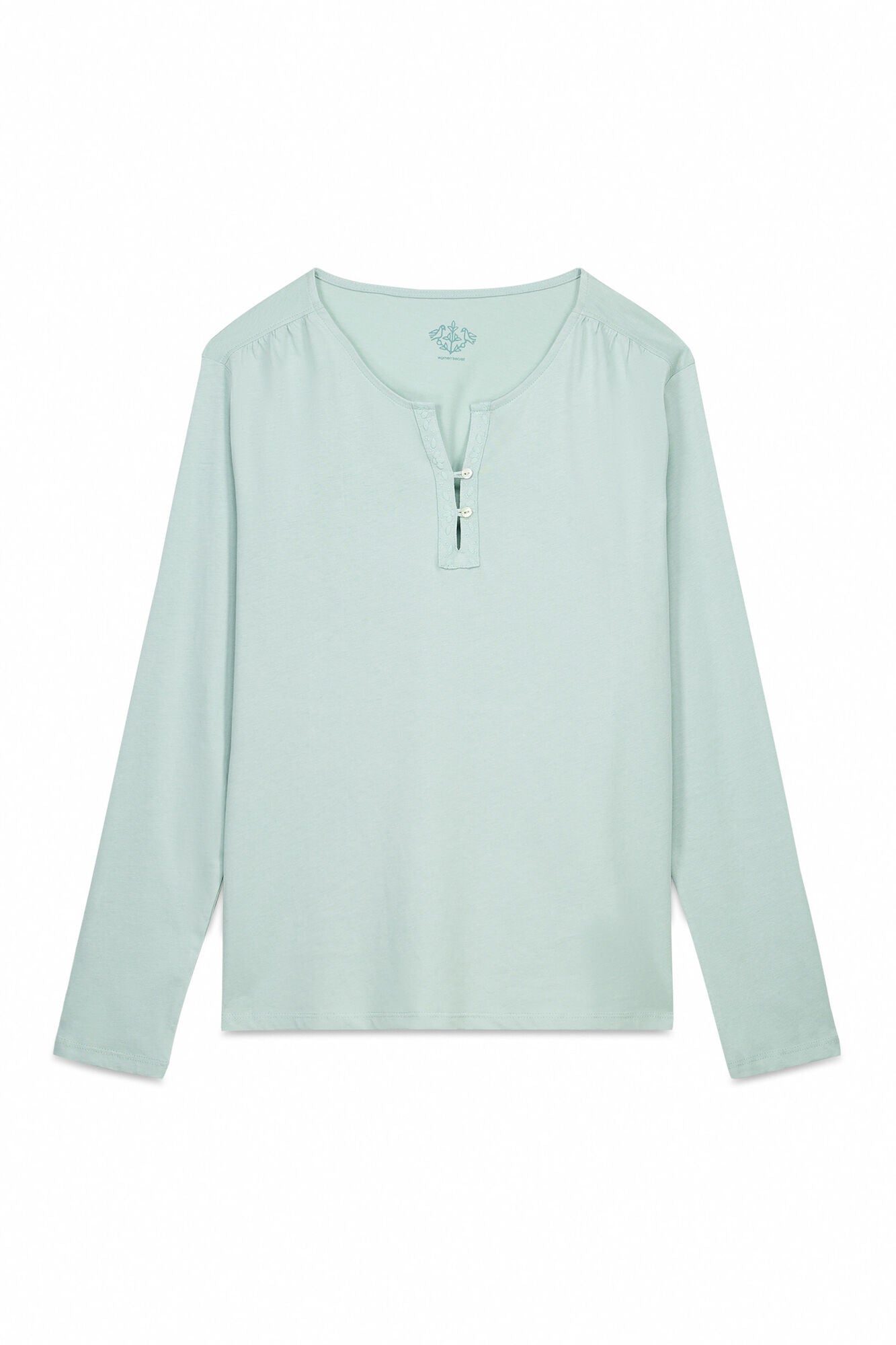 Cotton long sleeve T-shirt