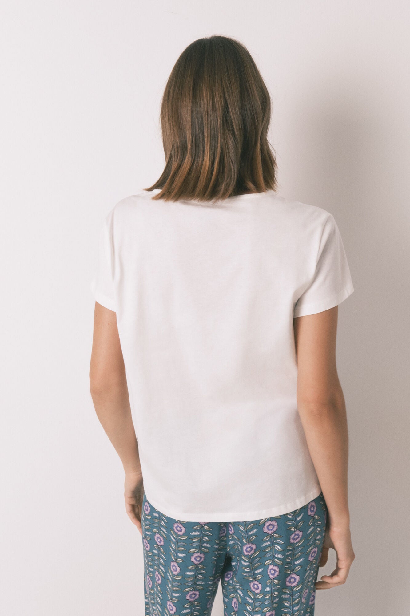 Cotton short sleeve T-shirt