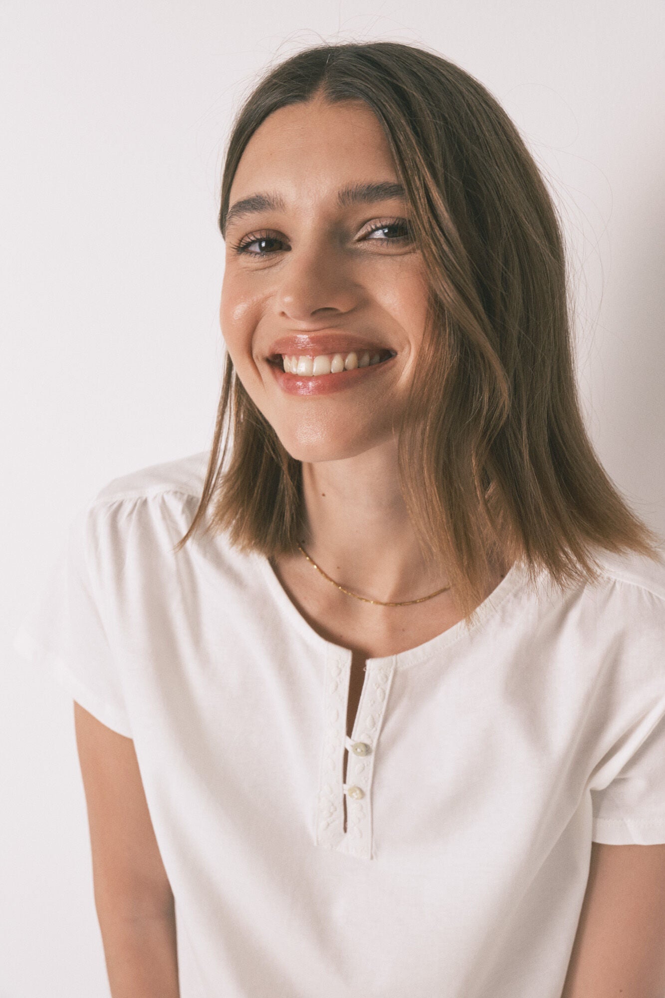 Cotton short sleeve T-shirt