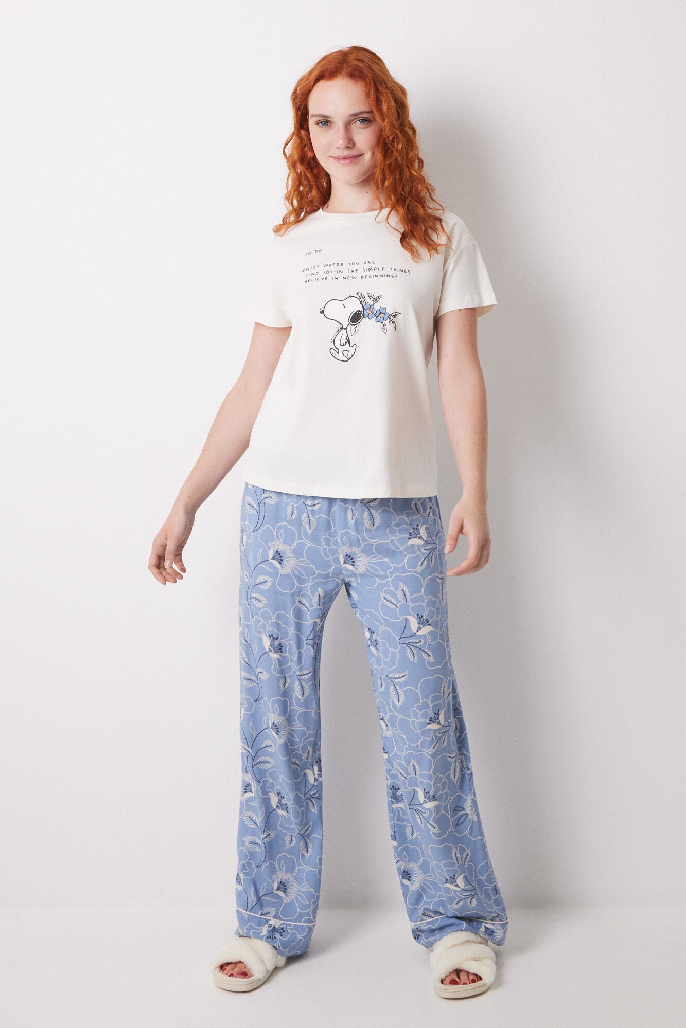 100% cotton Snoopy short sleeve T-shirt