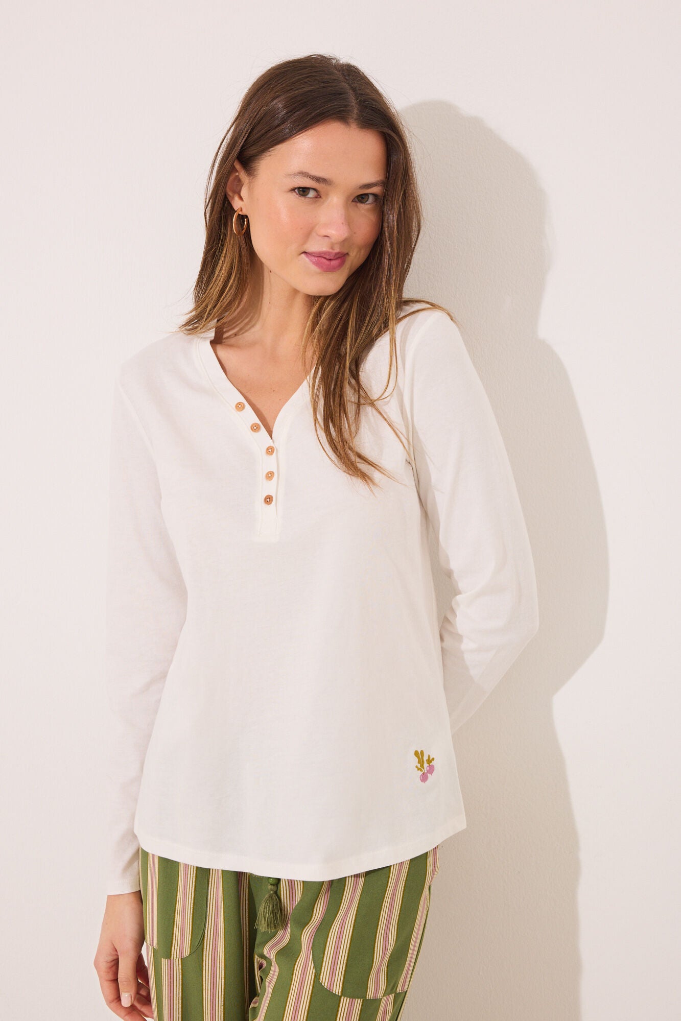 Long sleeve T-shirt 100% cotton
