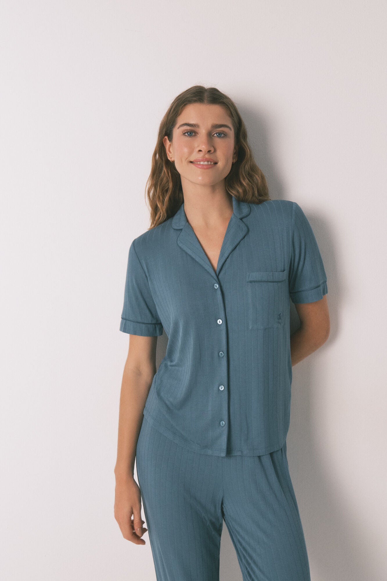 Capri shirt pyjamas
