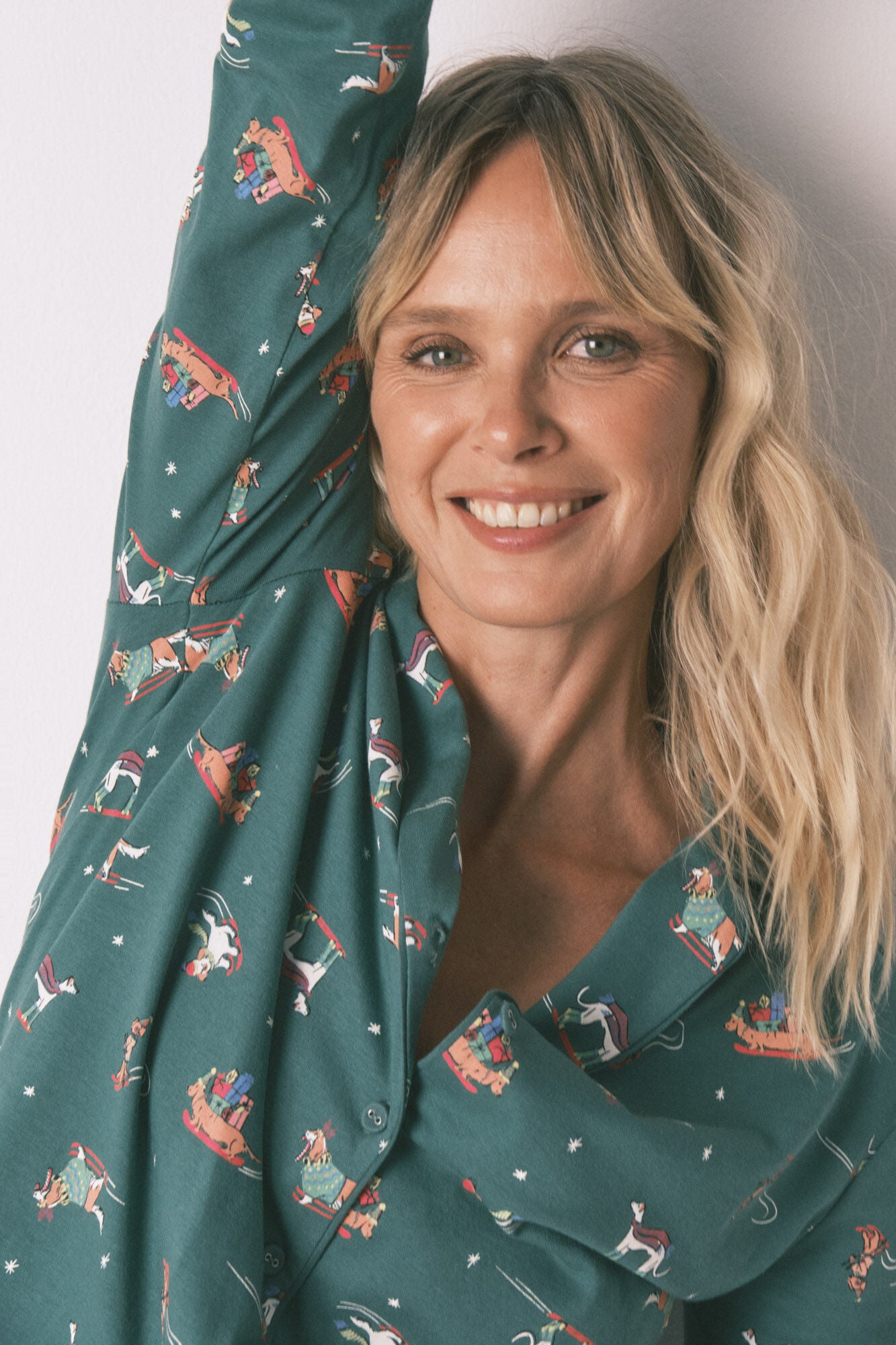 100% cotton dog classic pyjamas