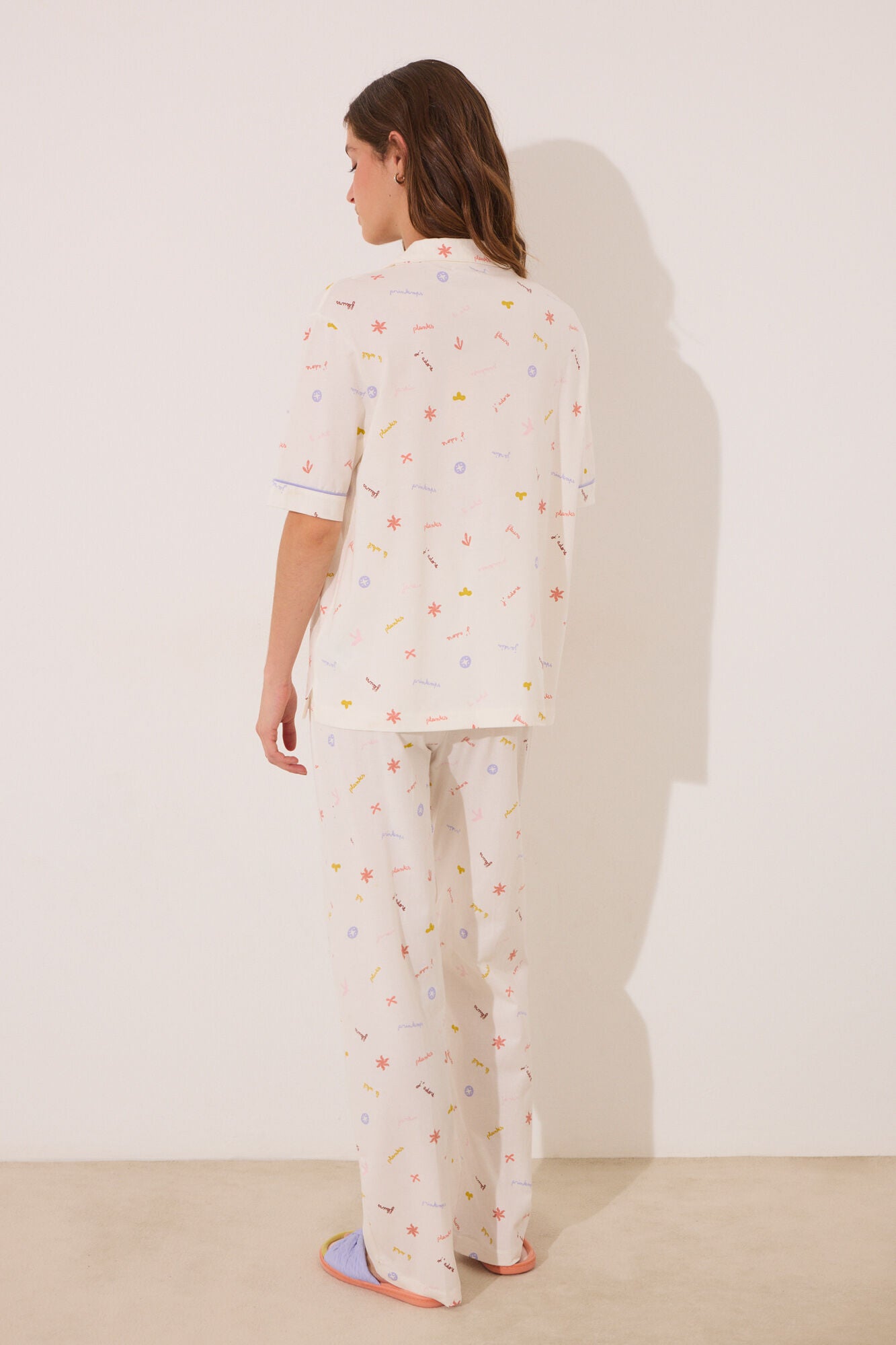 100% cotton classic pyjamas with ÒJ«ADOREÓ print