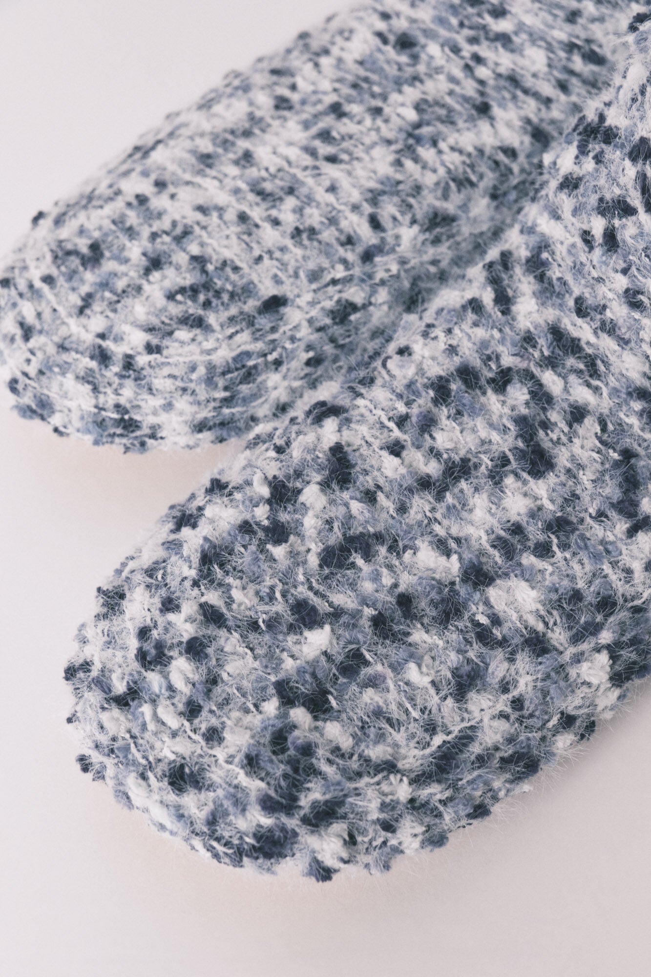 Blue tricot short socks