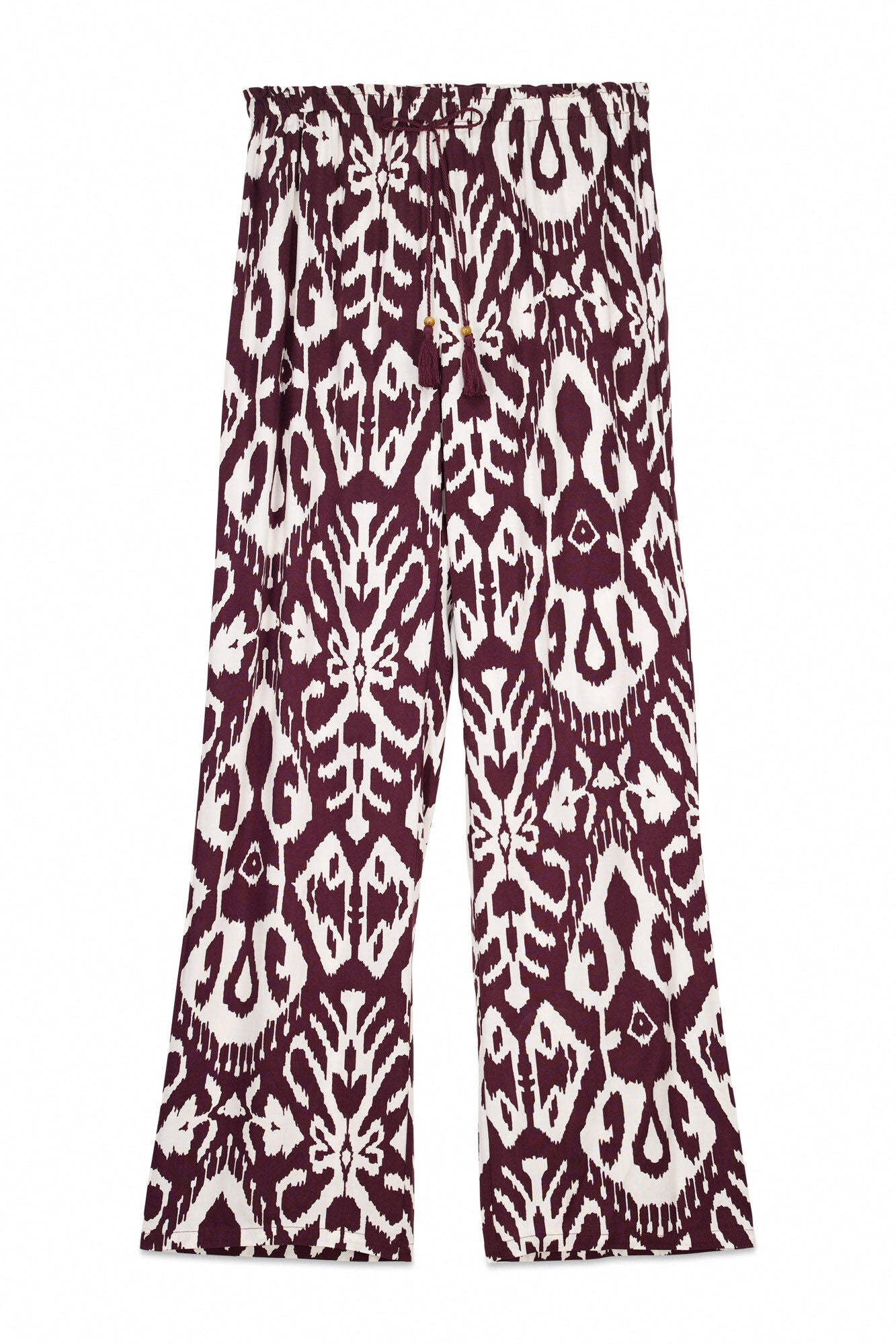 Trouser with floral print