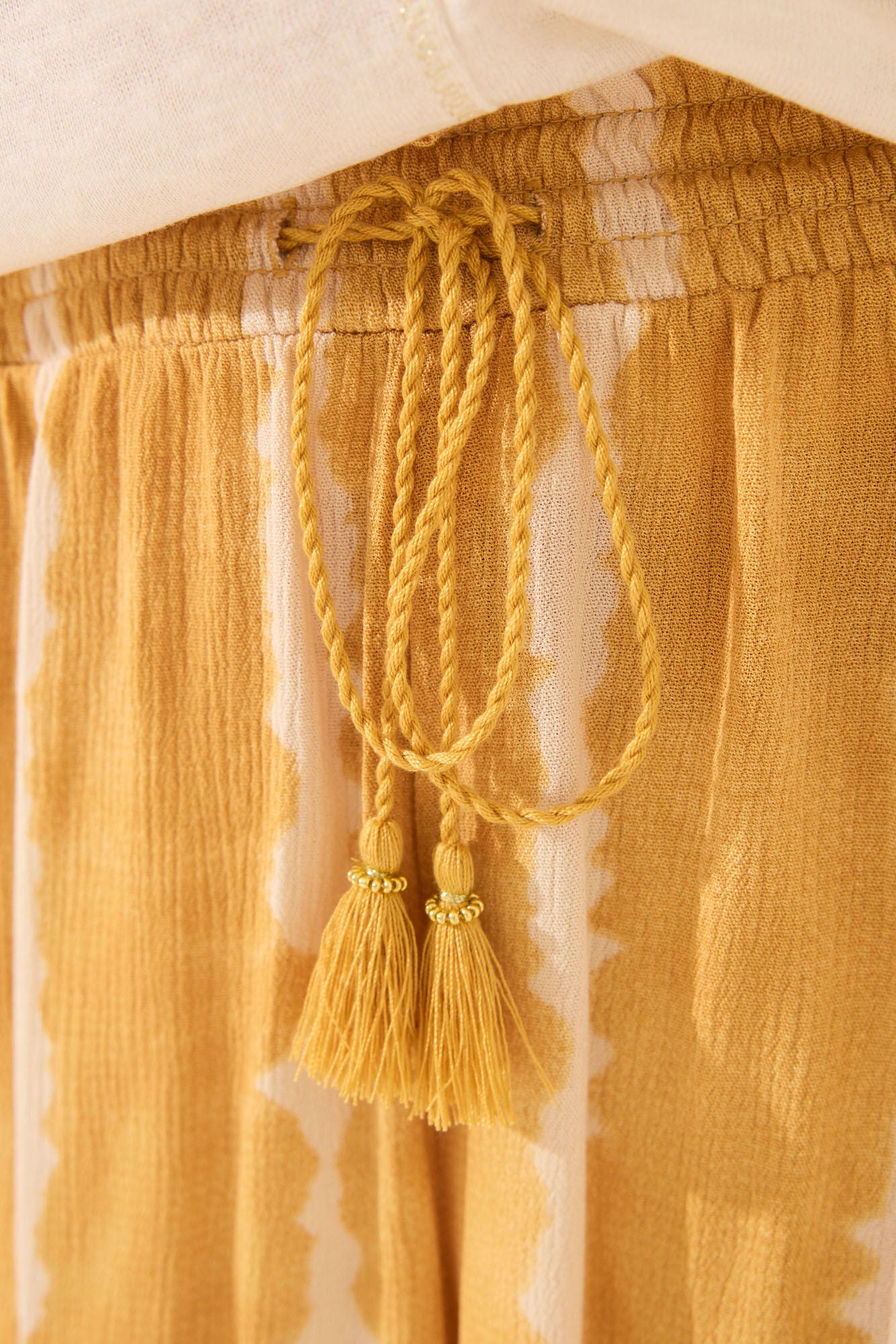 Tie-dye print trouser