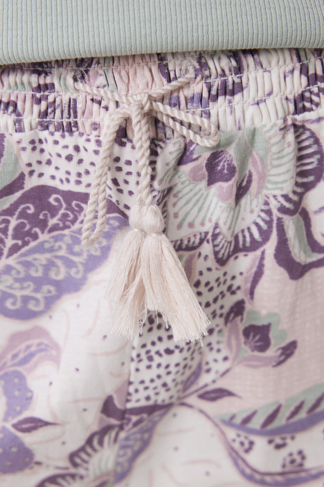 Floral 100% cotton long bottoms